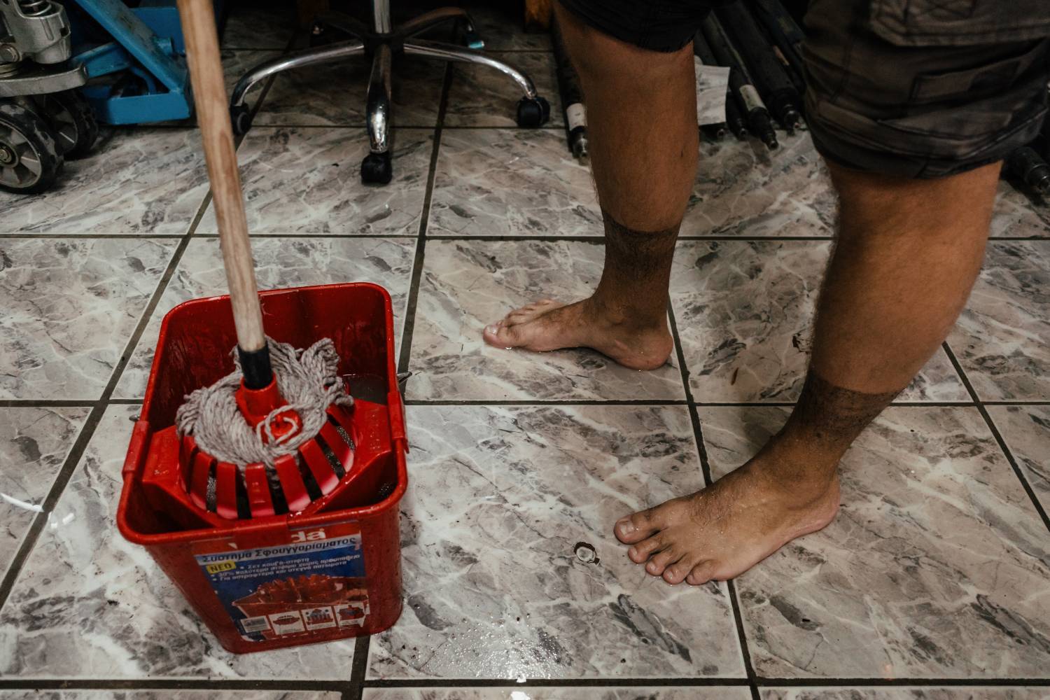 Κακοκαρία «Μπάλλος»: Οι πλημμύρες του Κολωνού από τον φωτογράφο Θοδωρή Ρήγο