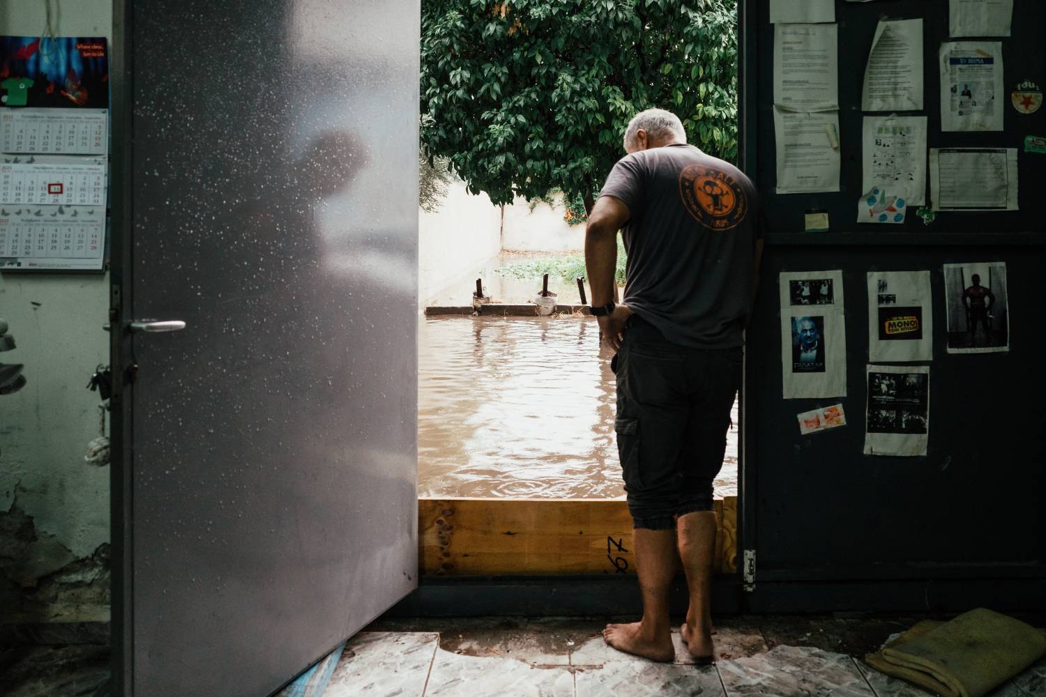 Κακοκαρία «Μπάλλος»: Οι πλημμύρες του Κολωνού από τον φωτογράφο Θοδωρή Ρήγο