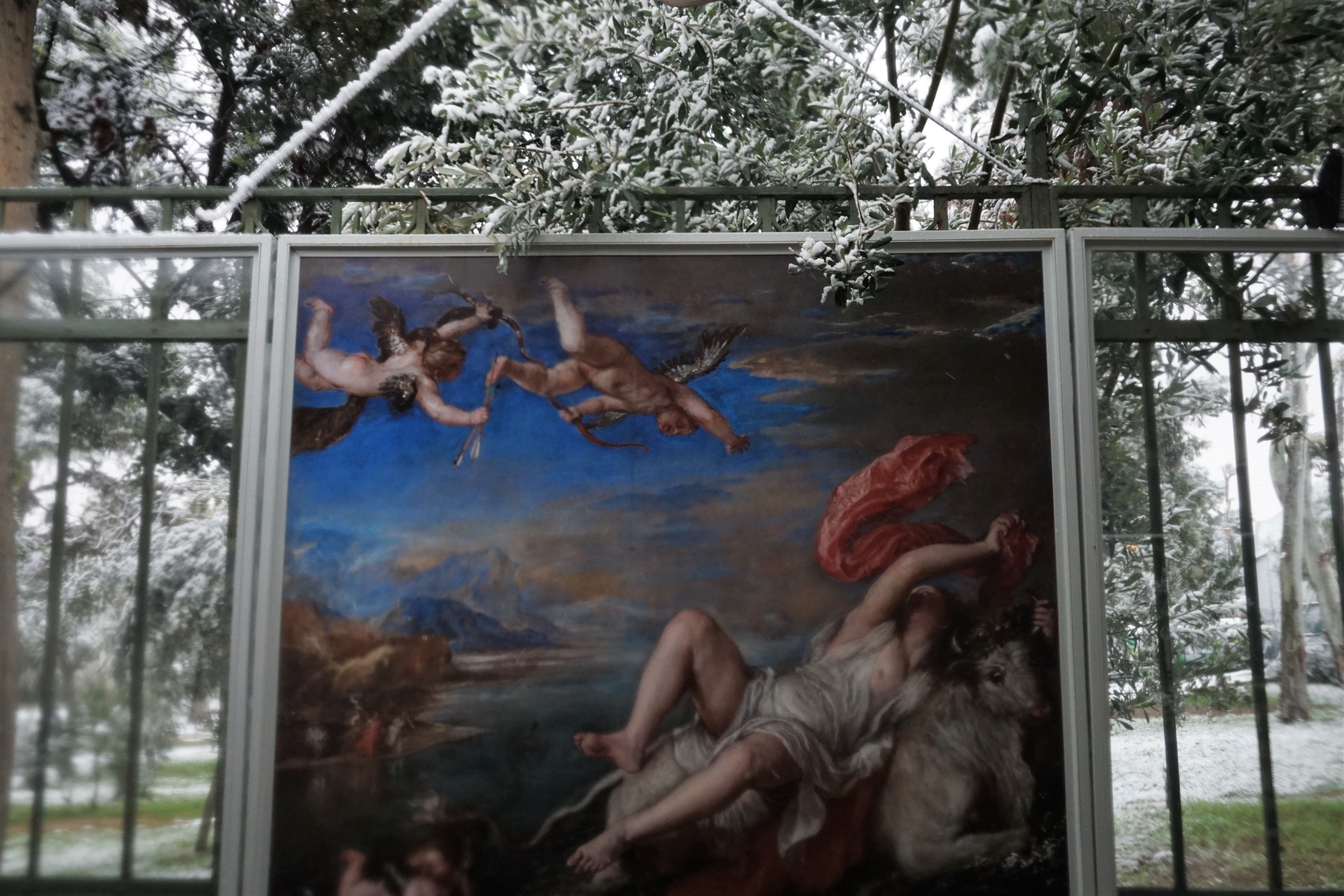 Πίνακας στο Θησείο.