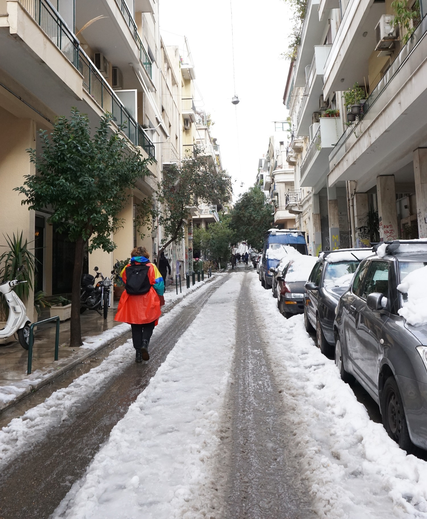 Στιγμιότυπο από τη Ζωοδόχου Πηγής.
