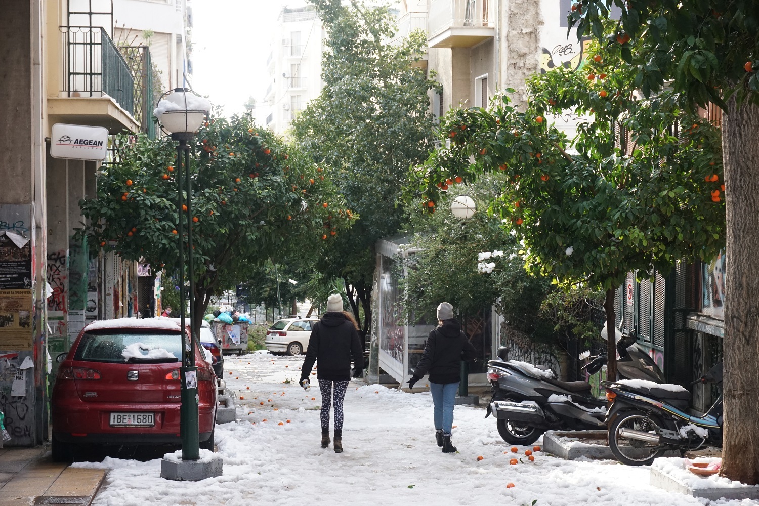 Βόλτα στα Εξάρχεια. 