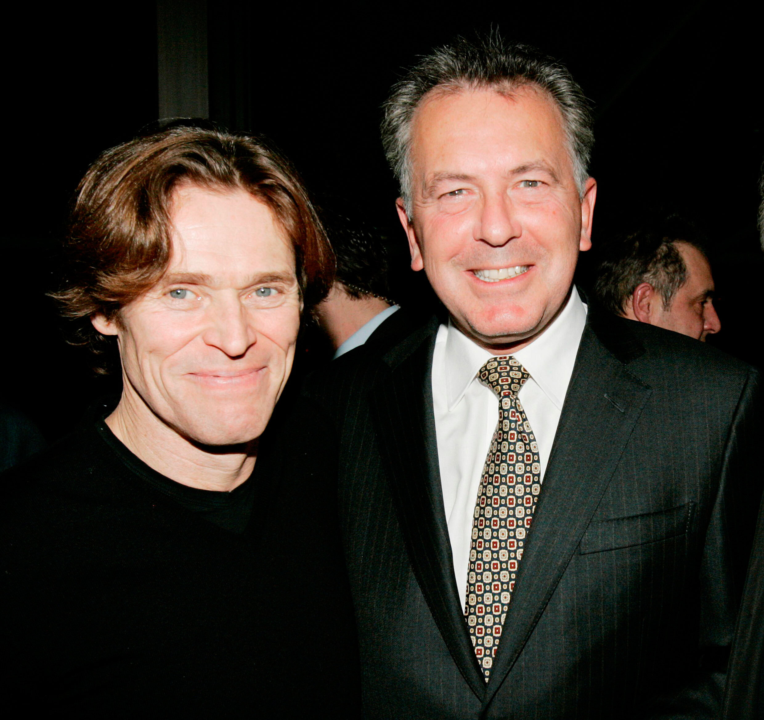 Ο Γουίλεμ Νταφόε στο Χίλτον Αθηνών