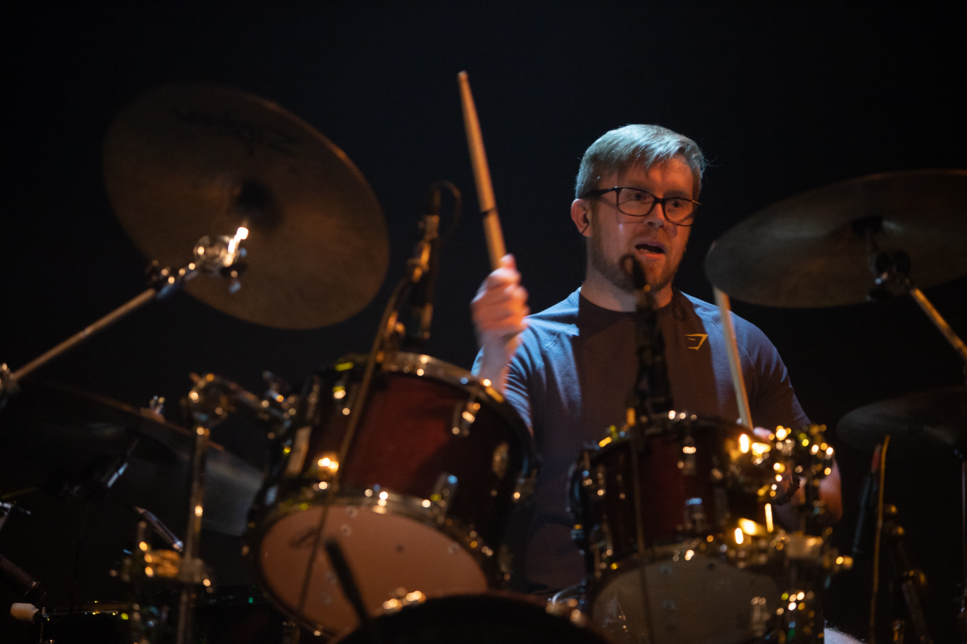 Το συγκρότημα Deuce σε συναυλία στη σκηνή του Gagarin στο Gimme Shelter Film Festival