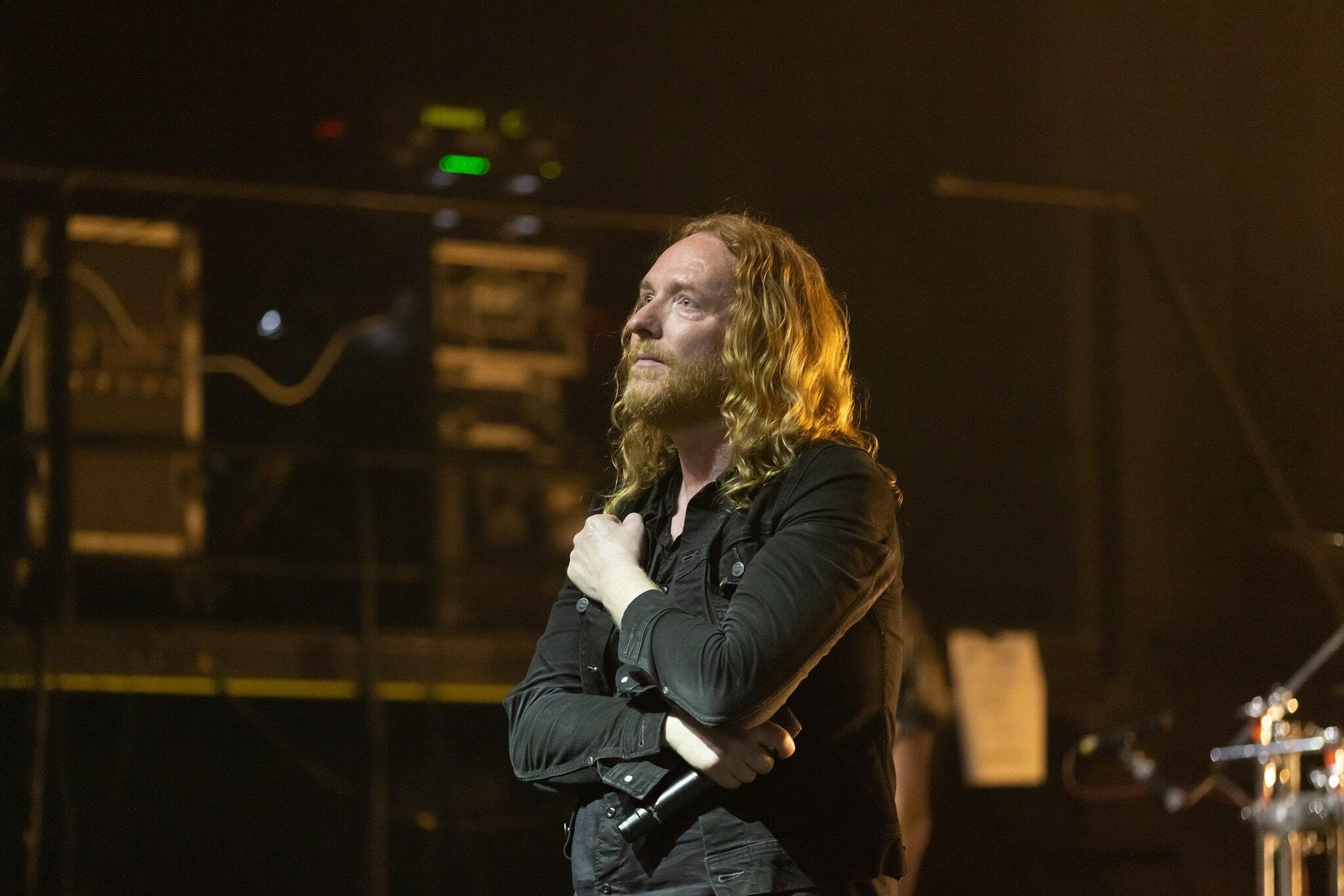 Στιγμιότυπο από τη συναυλία των Dark Tranquillity στην Αθήνα