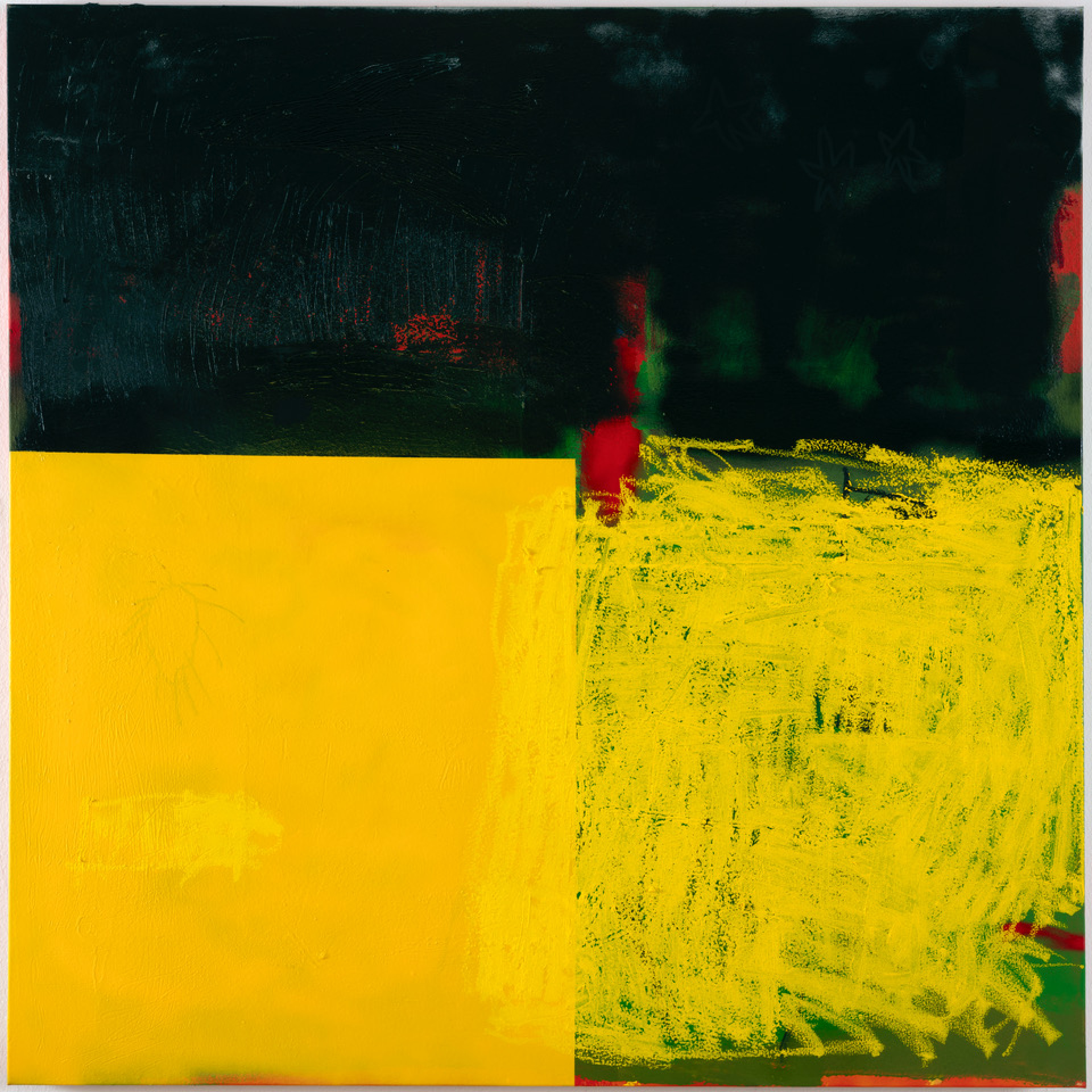 Θανάση Δάπη, πώς είναι τα έργα σου να αναπνέουν δίπλα στη ζωγραφική του Γιώργου Λαζόγκα; 