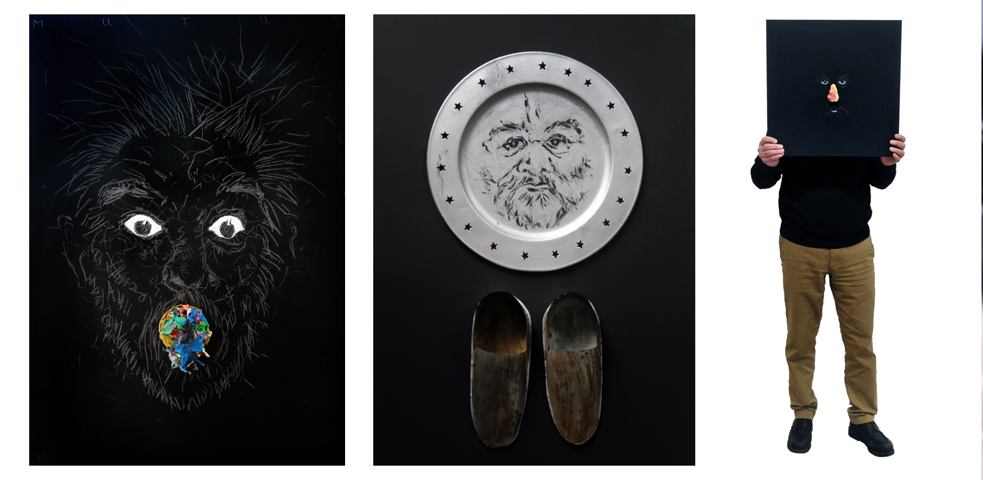 Mutus 70x50 01.09.2018 / Taxi-ar(ch)is 2014 / Aris with Dragon Traction Self Ludens