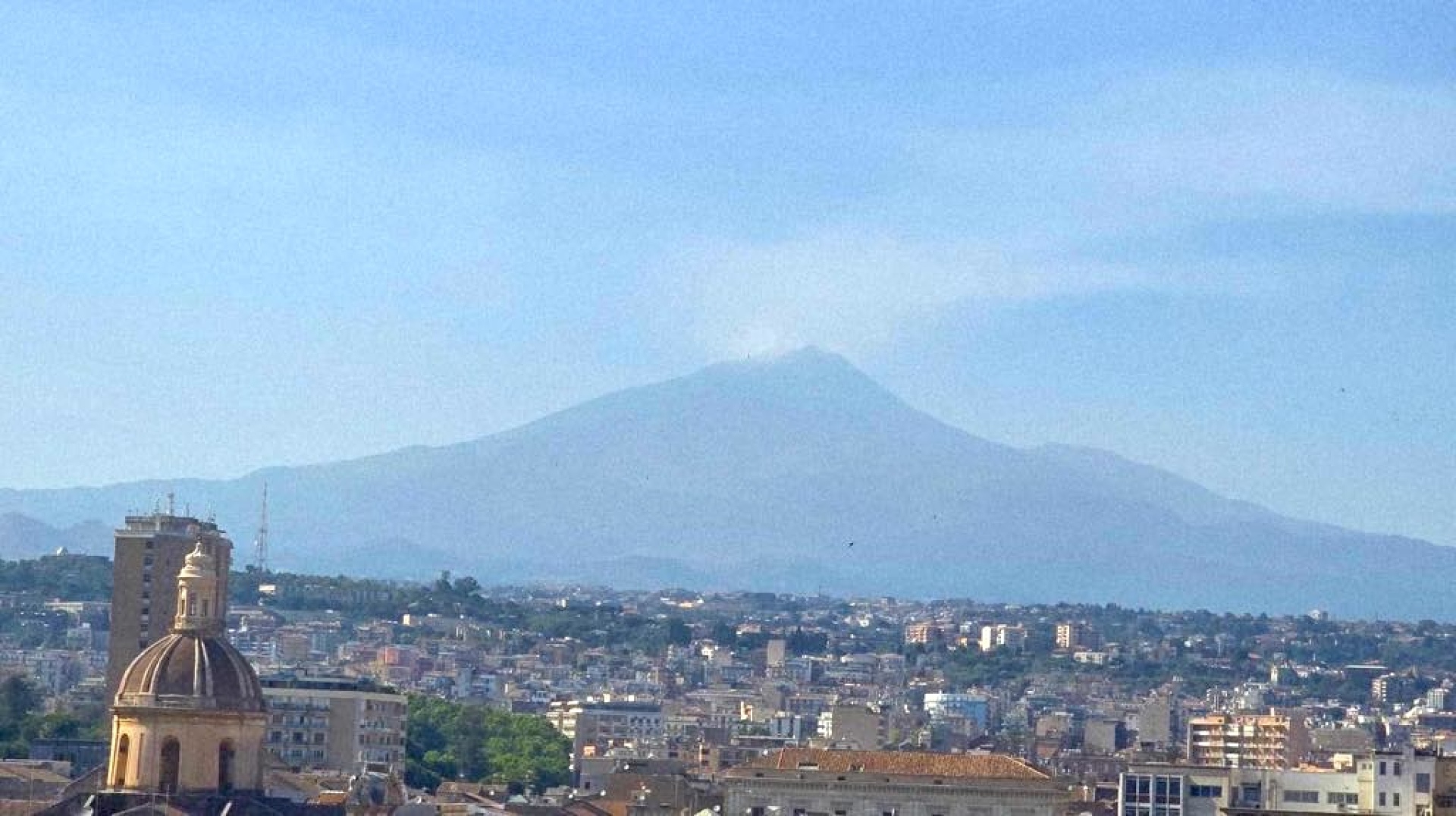 Η Αίτνα από την Κατάνια