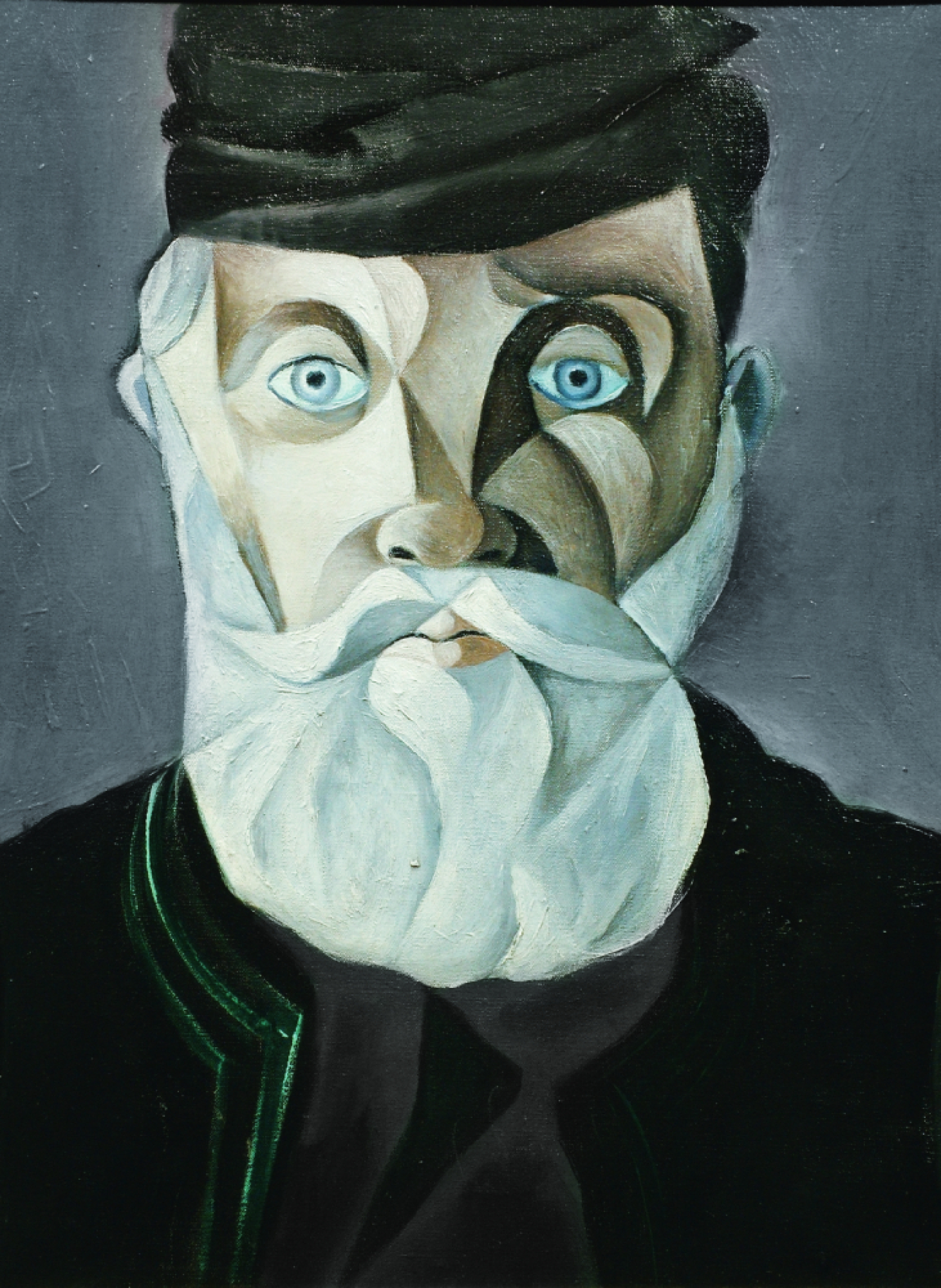 John Craxton, Κεφάλι ηλικιωμένου Κρητικού, 1948