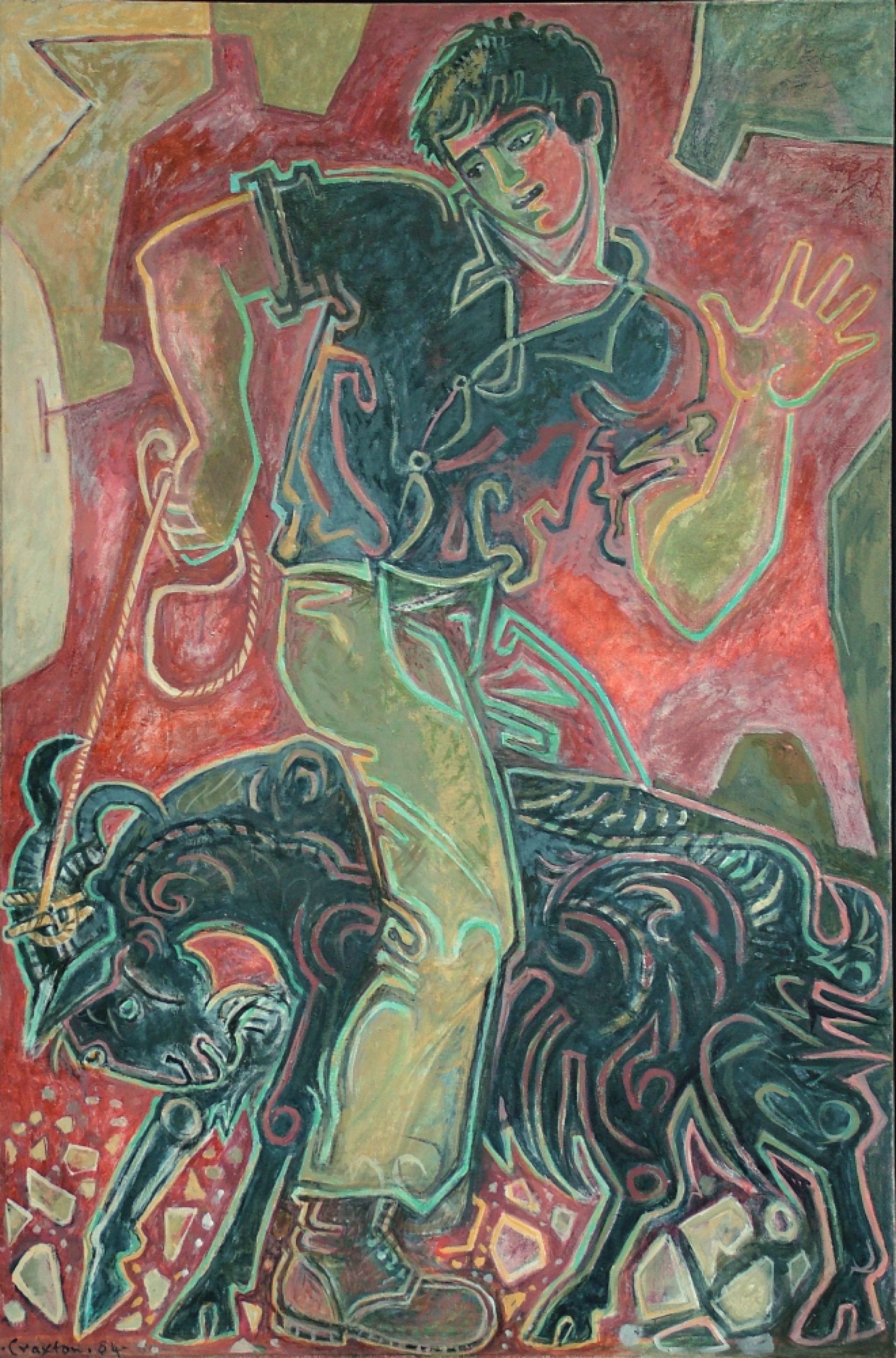 John Craxton, Βοσκός, 1984