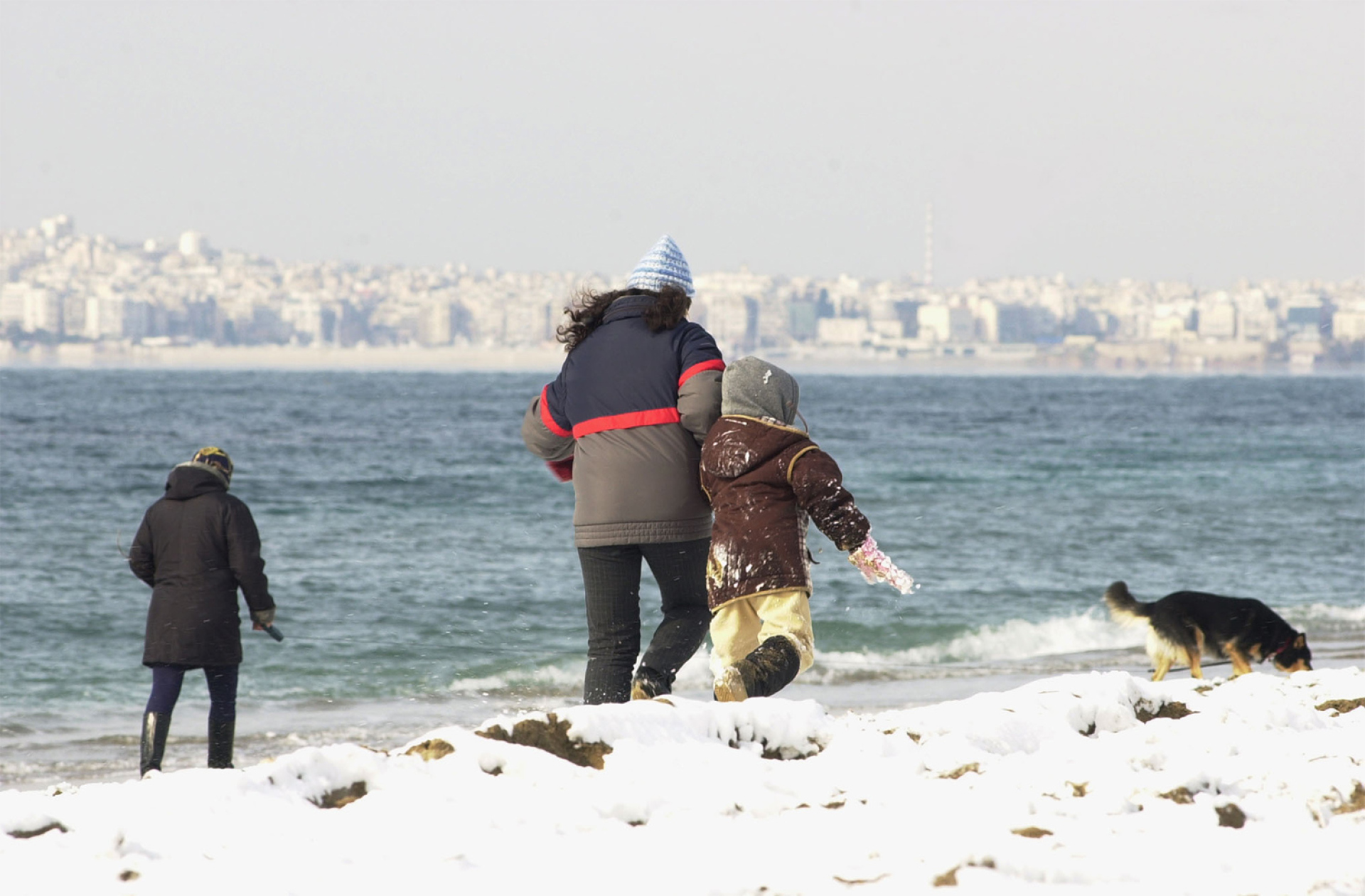 Τα χιόνια είχαν φτάσει μέχρι και το Φάληρο