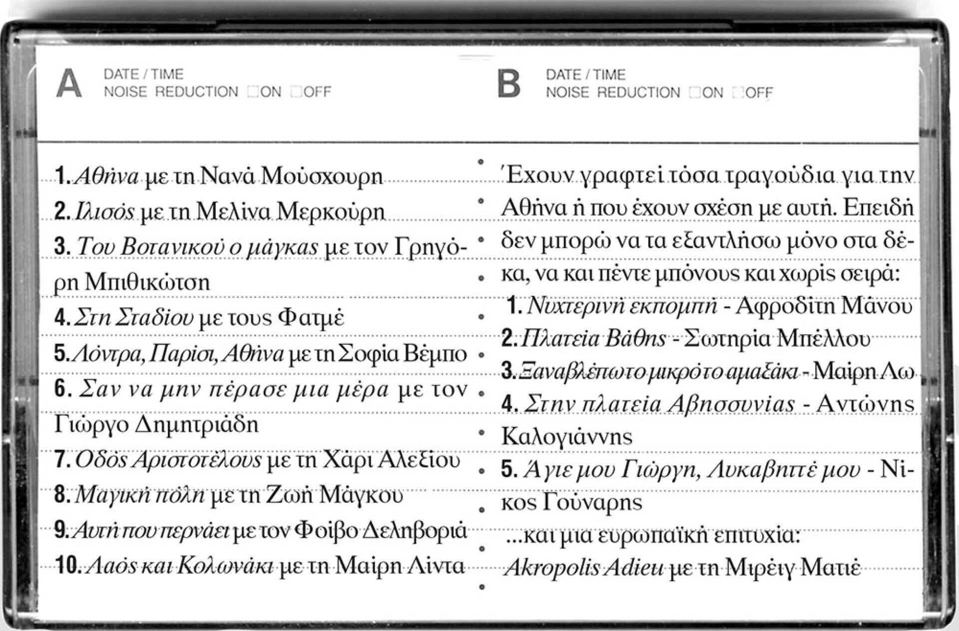 Σημειώσεις του Γιάννη Πετρίδη