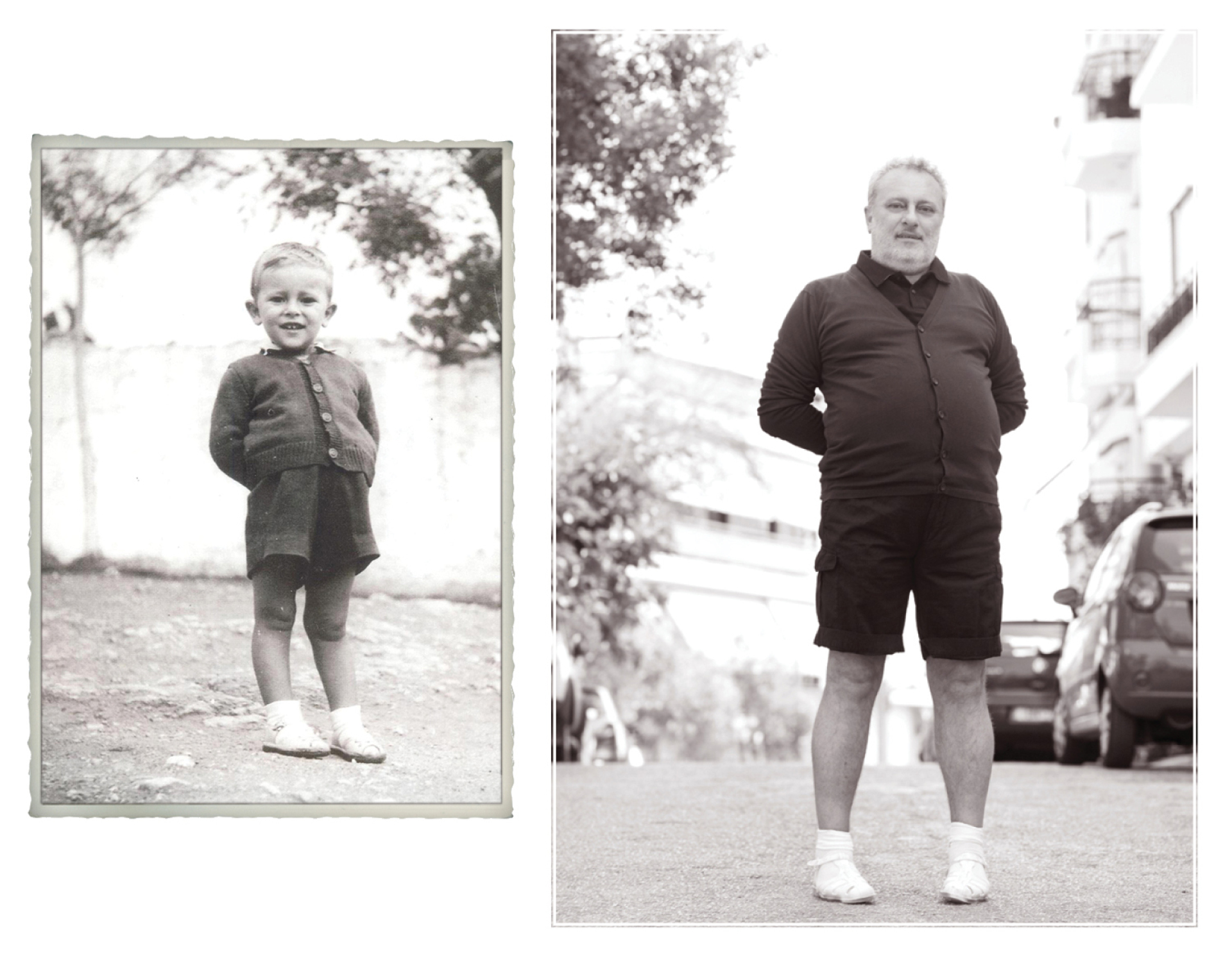 Γρηγόρης Ψαριανός, 1957, οδός Φιλίππου Πλυτά, Τουρκοβούνια. Γρηγόρης, 2010, οδός Φιλίππου Πλυτά, Τουρκοβούνια.