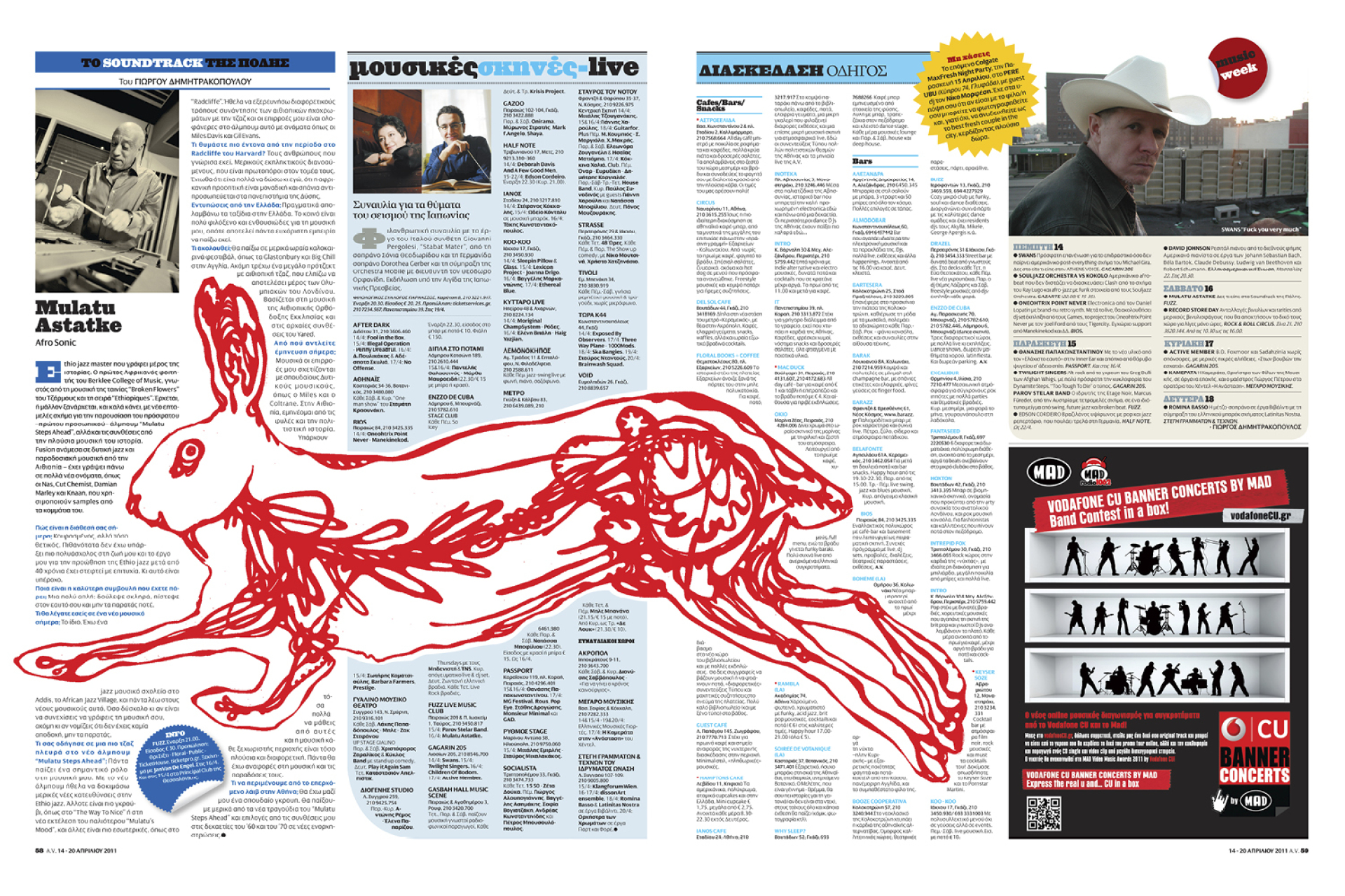 Οι φοιτητές της Σχολής Καλών Τεχνών επιμελούνται ένα τεύχος της A.V.