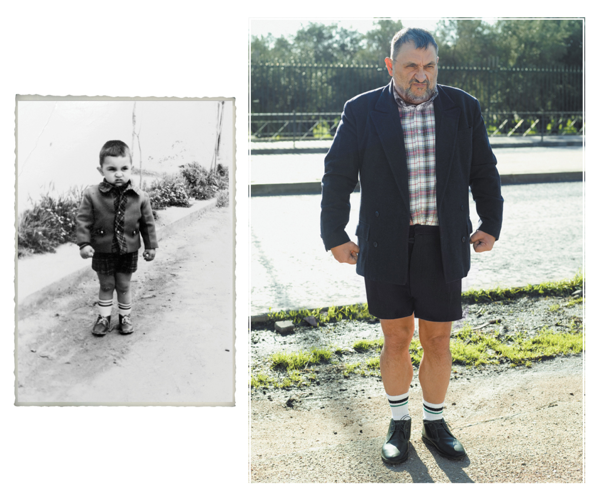 Ο Ιάσων σε εκδρομή στις Σπέτσες, 28η Οκτωβρίου 1966. Ο Ιάσων Ιανουάριος 2011, Βοτανικός.