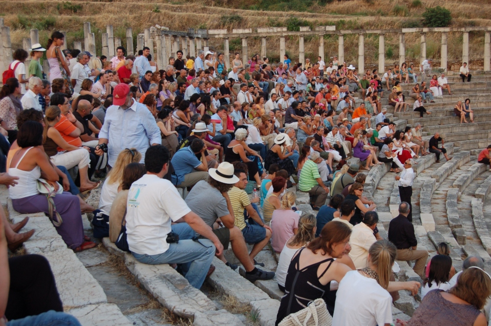 παράσταση στο Στάδιο της αρχαίας Μεσσήνης