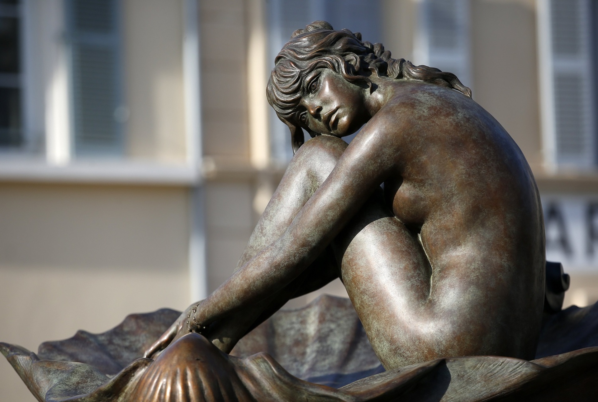 Άγαλμα της Μπριζίτ Μπαρντό στο Saint-Tropez