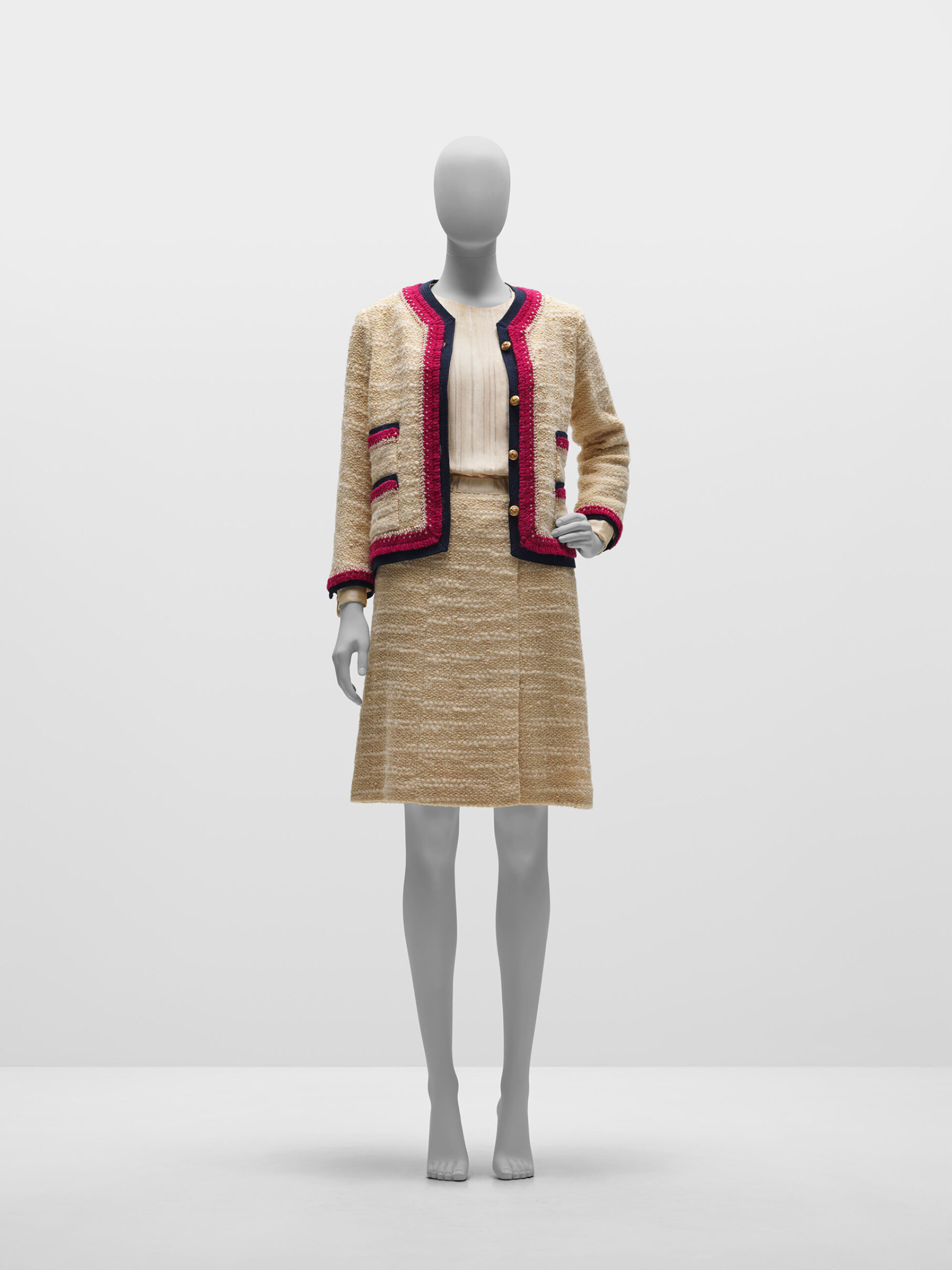 Ταγιέρ από την Gabrielle Chanel, Φθινόπωρο/Χειμώνας 1964. Patrimoine de CHANEL, Paris