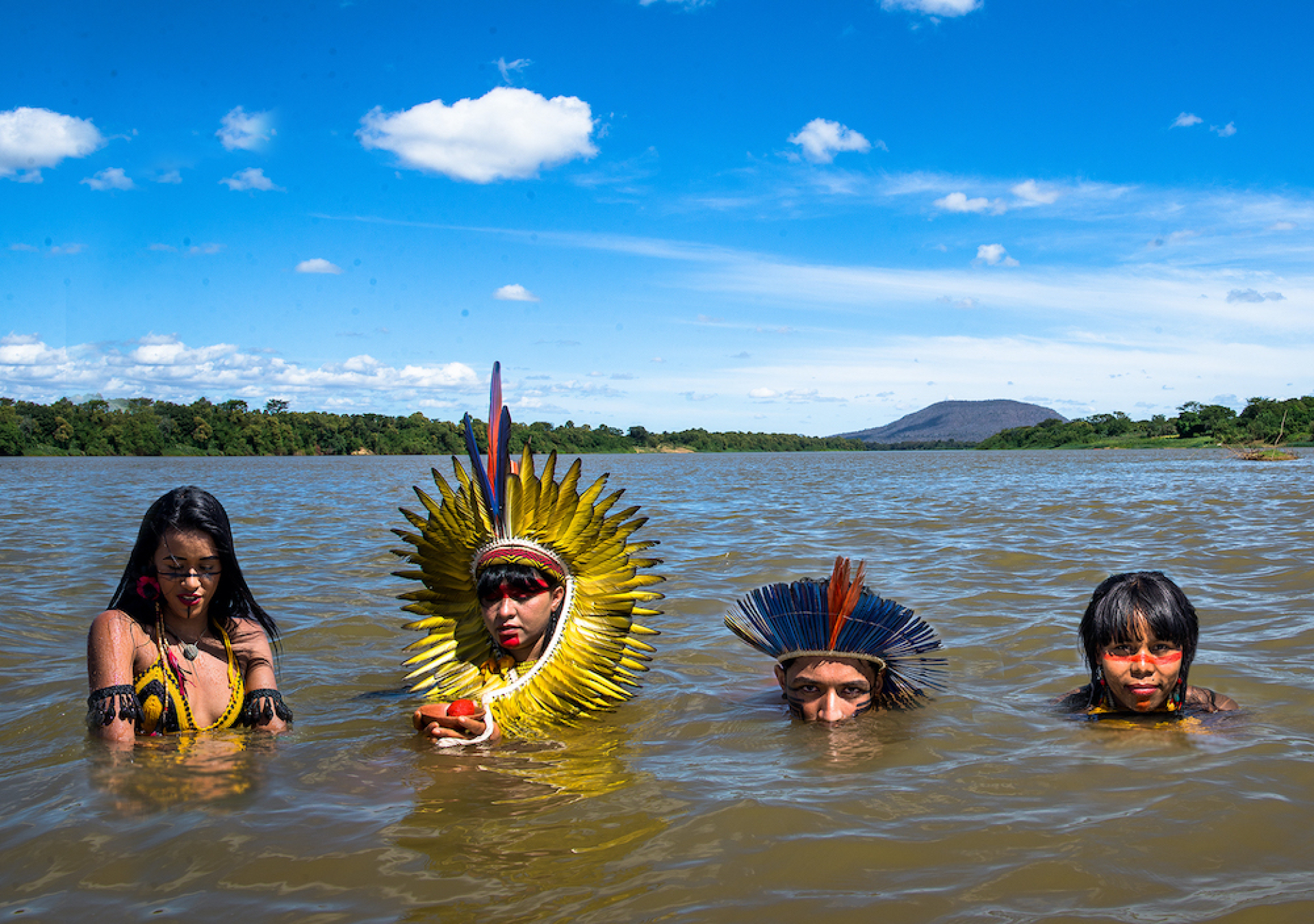 Edgar Kanaykõ Xakriabá Ιθαγενείς: Xakriabá: τα νερά του ποταμού São Francisco, παραδοσιακής περιοχής ιθαγενών, ιδιωτικοποιούνται, 2020. Από τη σειρά «Ethnovision: η ματιά των ιθαγενών μέσα από τον φακό»