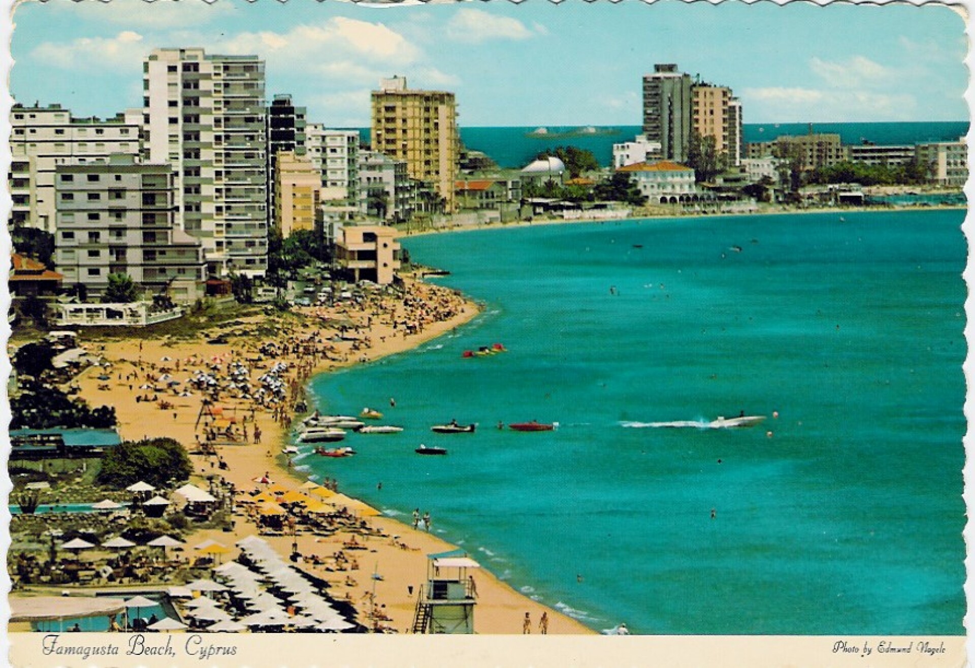 Η Αμμόχωστος/ Τα Βαρώσια, cart postal