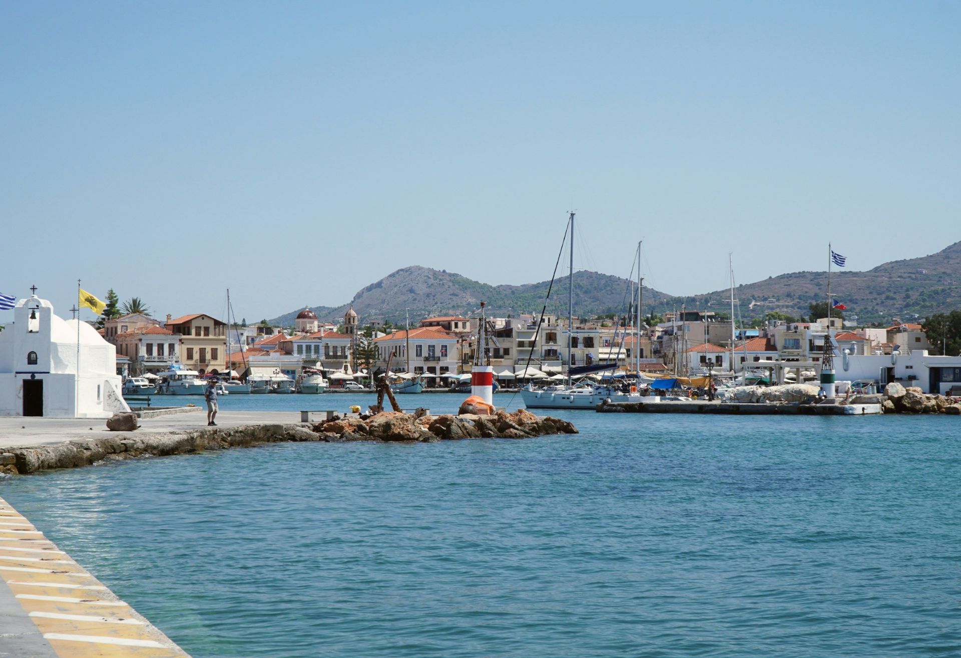 Το γραφικό λιμάνι της Αίγινας