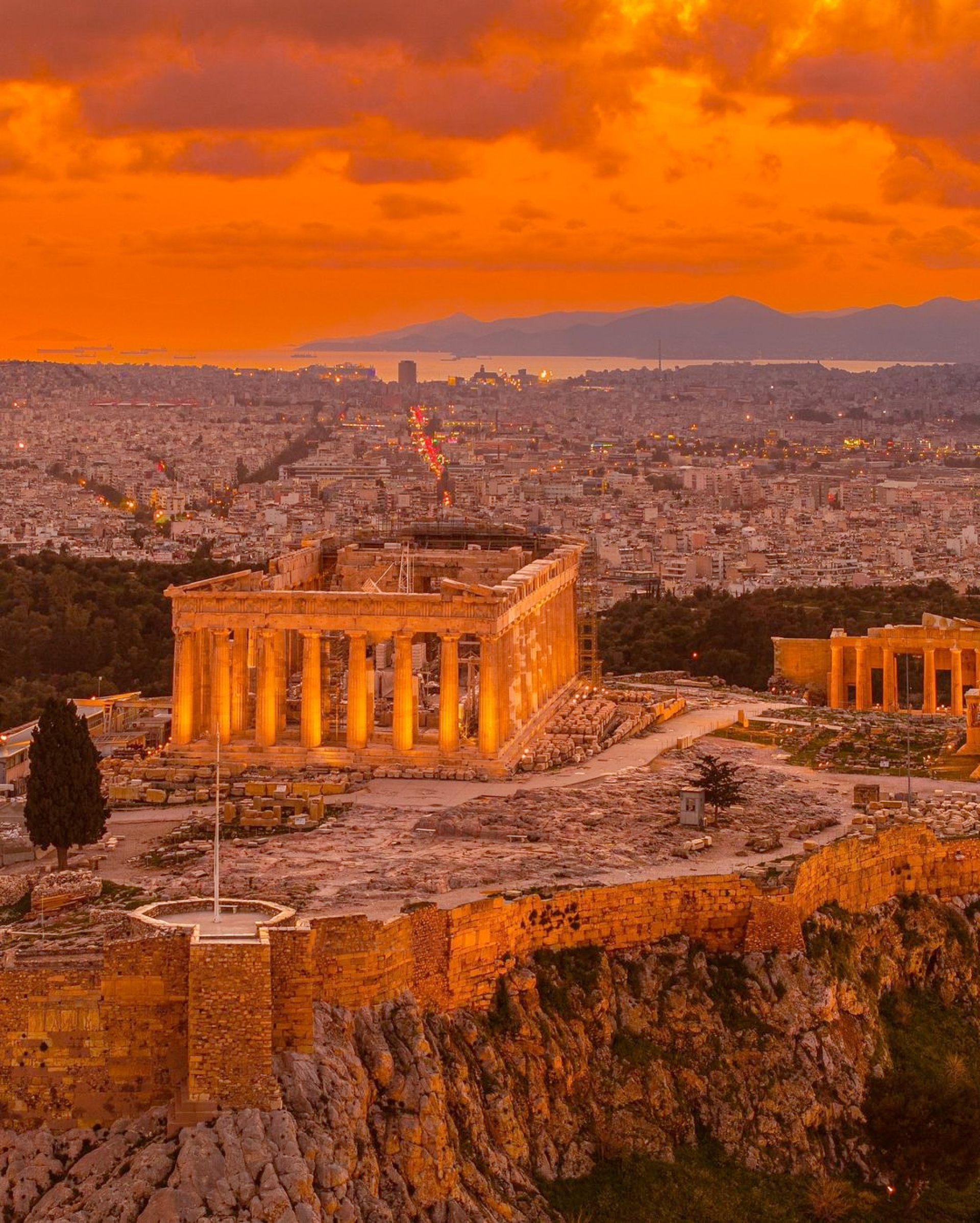 Αφρικανική σκόνη κάλυψε τον ουρανό της Αττικής. Φωτογραφία της Ακρόπολης από τον Thanasis Kakavoulas