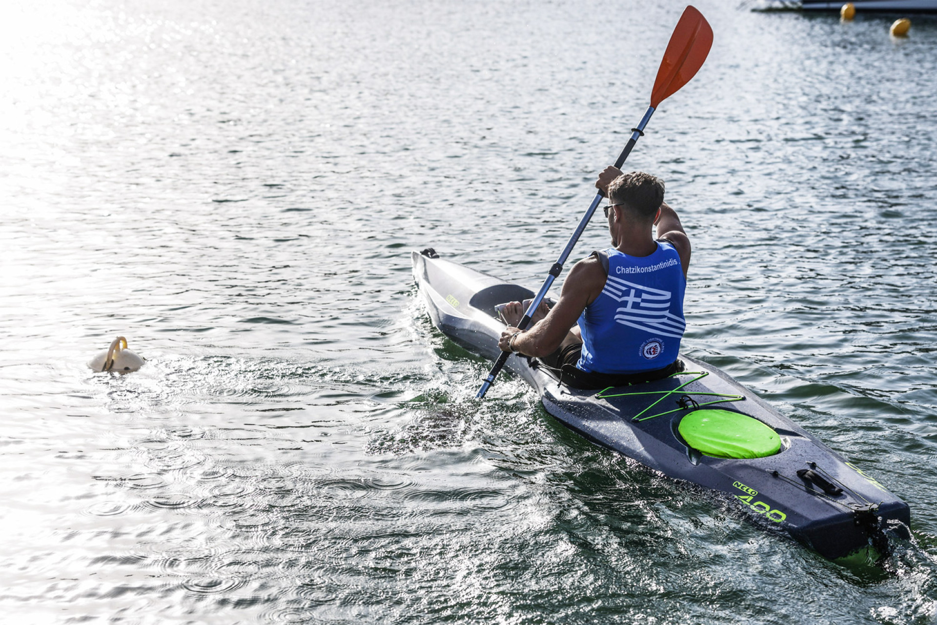 Tο καγιάκ από ανακυκλωμένο πλαστικό