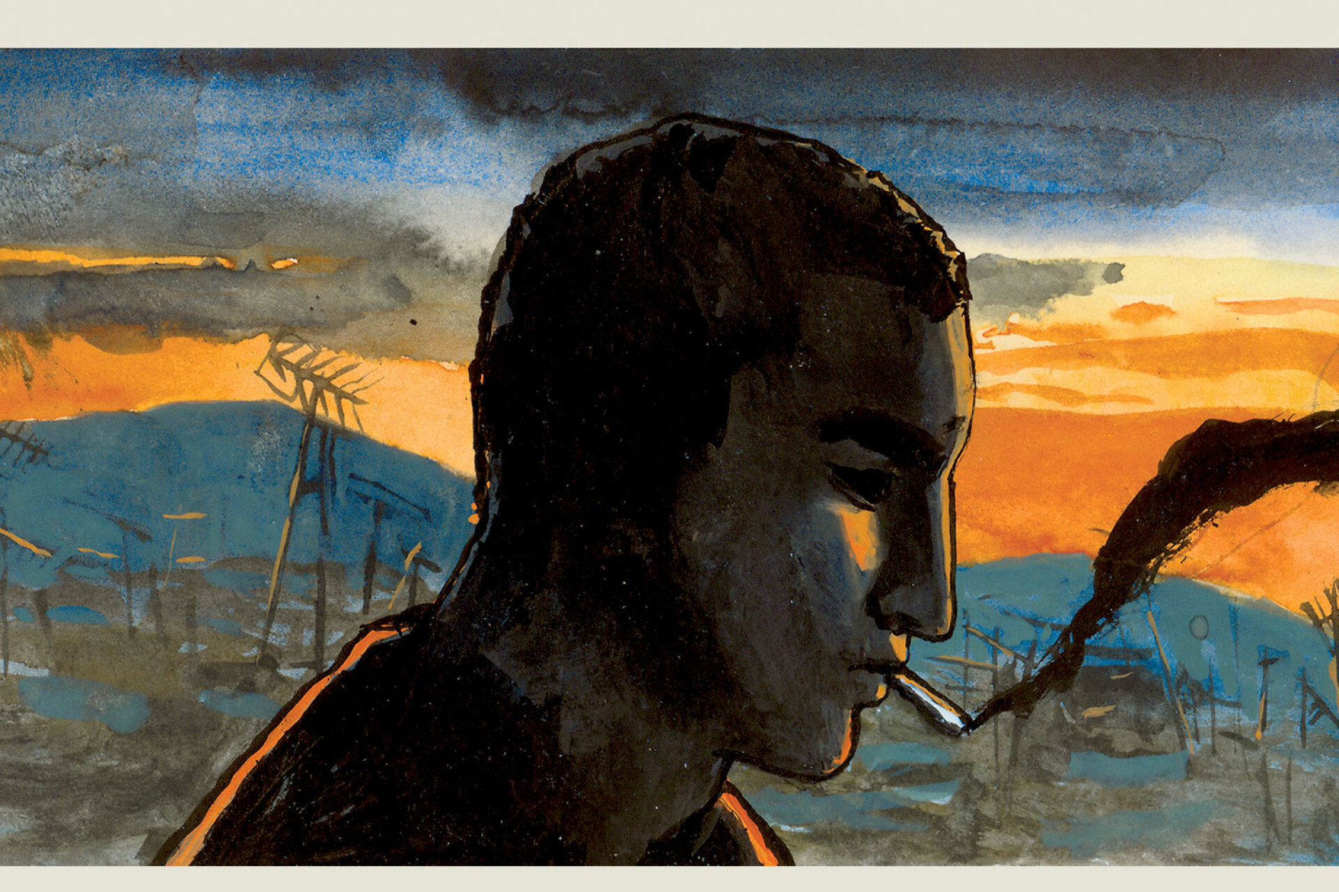 Αυτοπροσωπογραφία του Δημήτρη Παπαϊωάννου