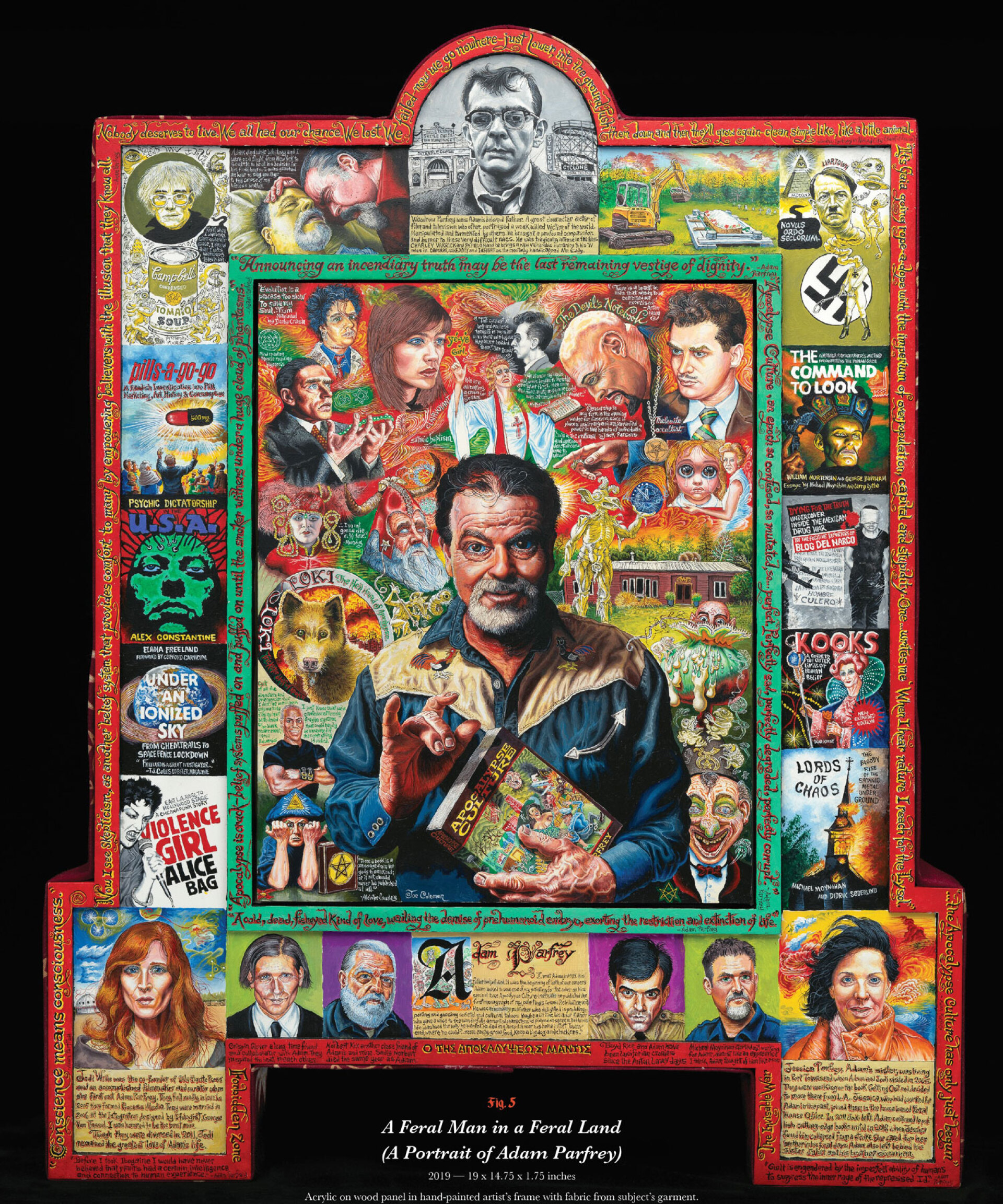 Ένας άγριος άνθρωπος σε μια άγρια ​​χώρα - Πορτραίτο Άνταμ Πάρφρεϊ, 2019