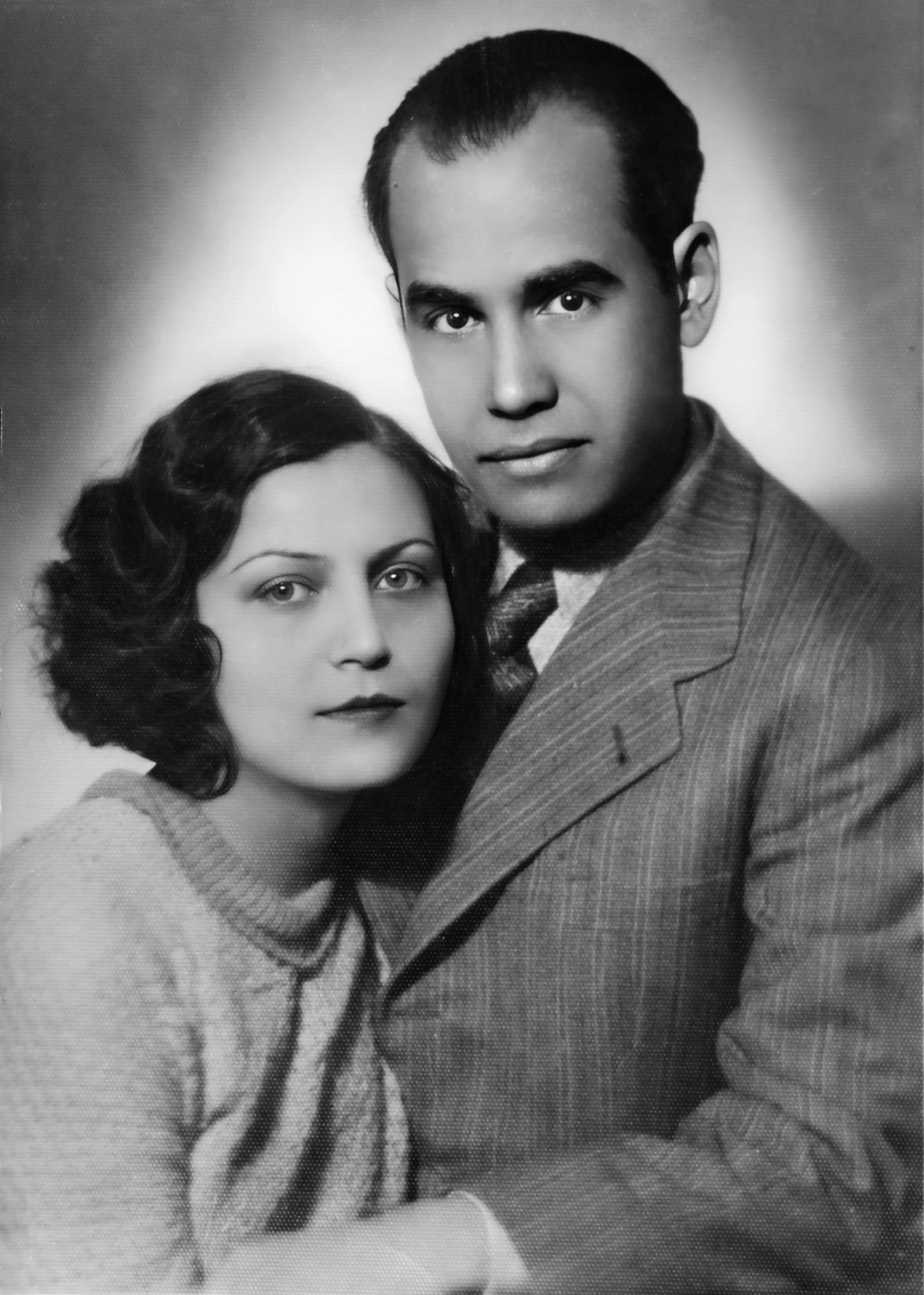 Η Ανθούλα Σταθοπούλου και ο σύζυγός της Γεώργιος Βαφόπουλος. 