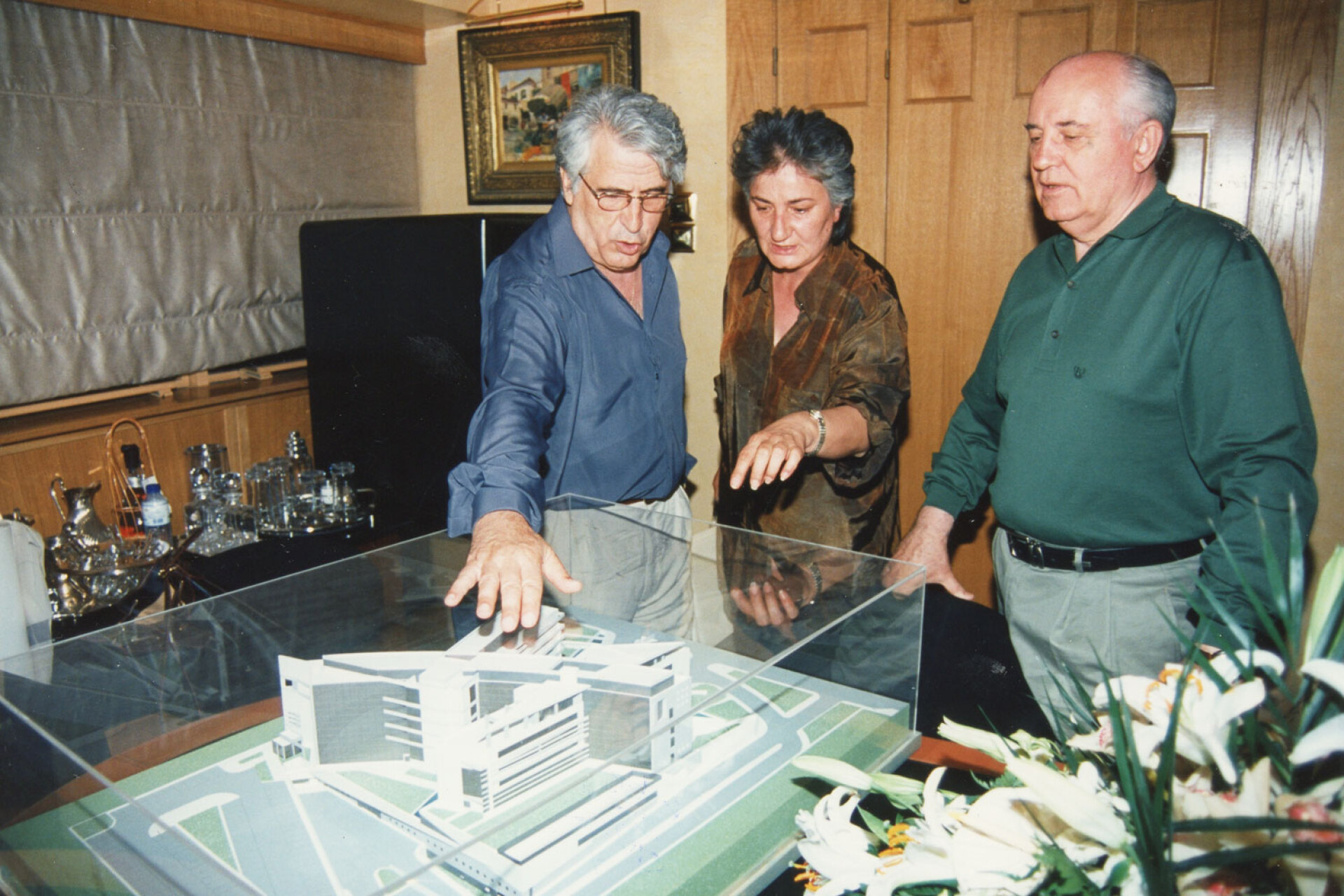 Ο Πρόεδρος του Ομίλου, δρ Γιώργος Β. Αποστολόπουλος