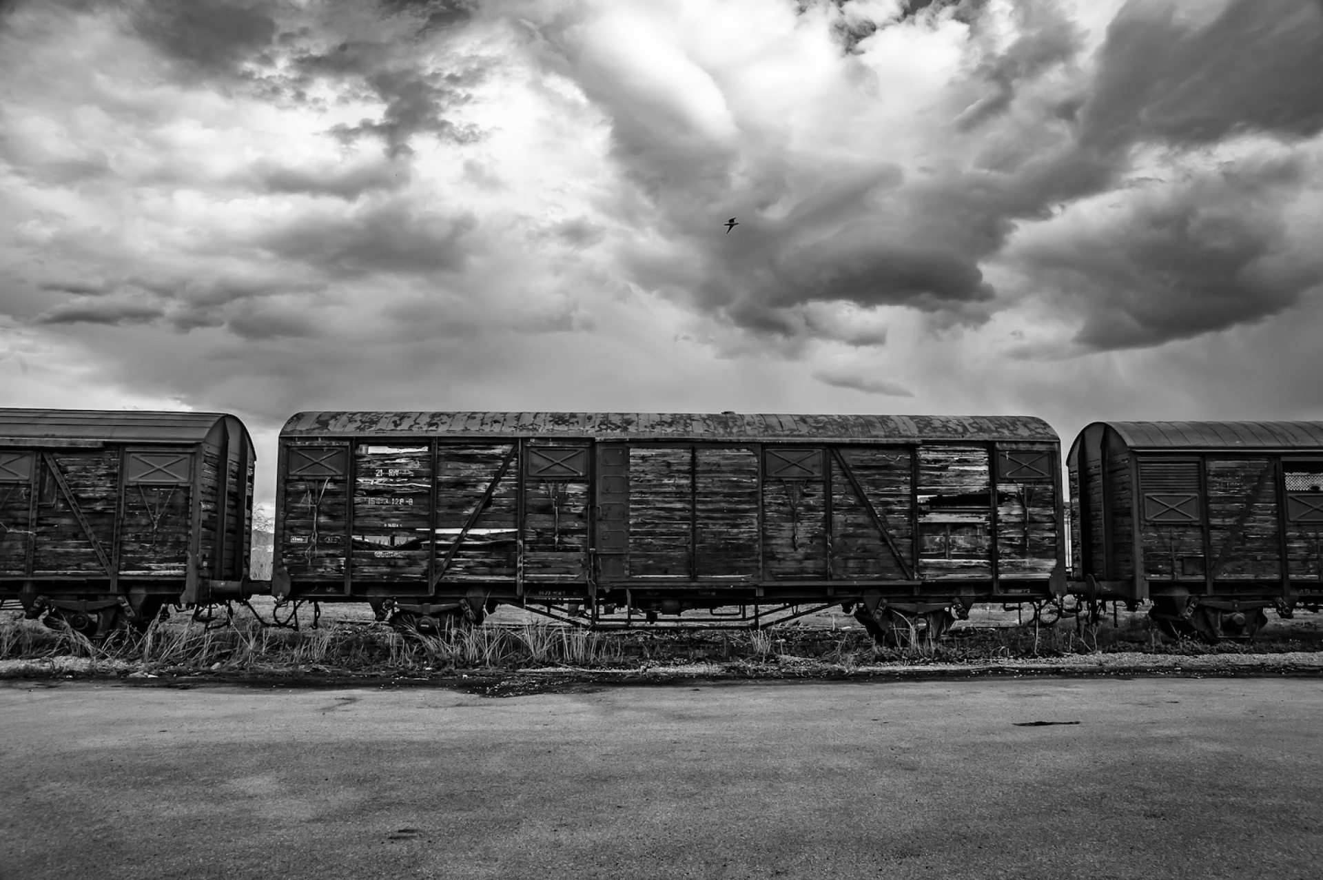 Βαγόνι τρένου στον παλιό Σιδηροδρομικό Σταθμό της Θεσσαλονίκης, που μετέφερε τους Εβραίους στα στρατόπεδα. Credits: Renée Revah