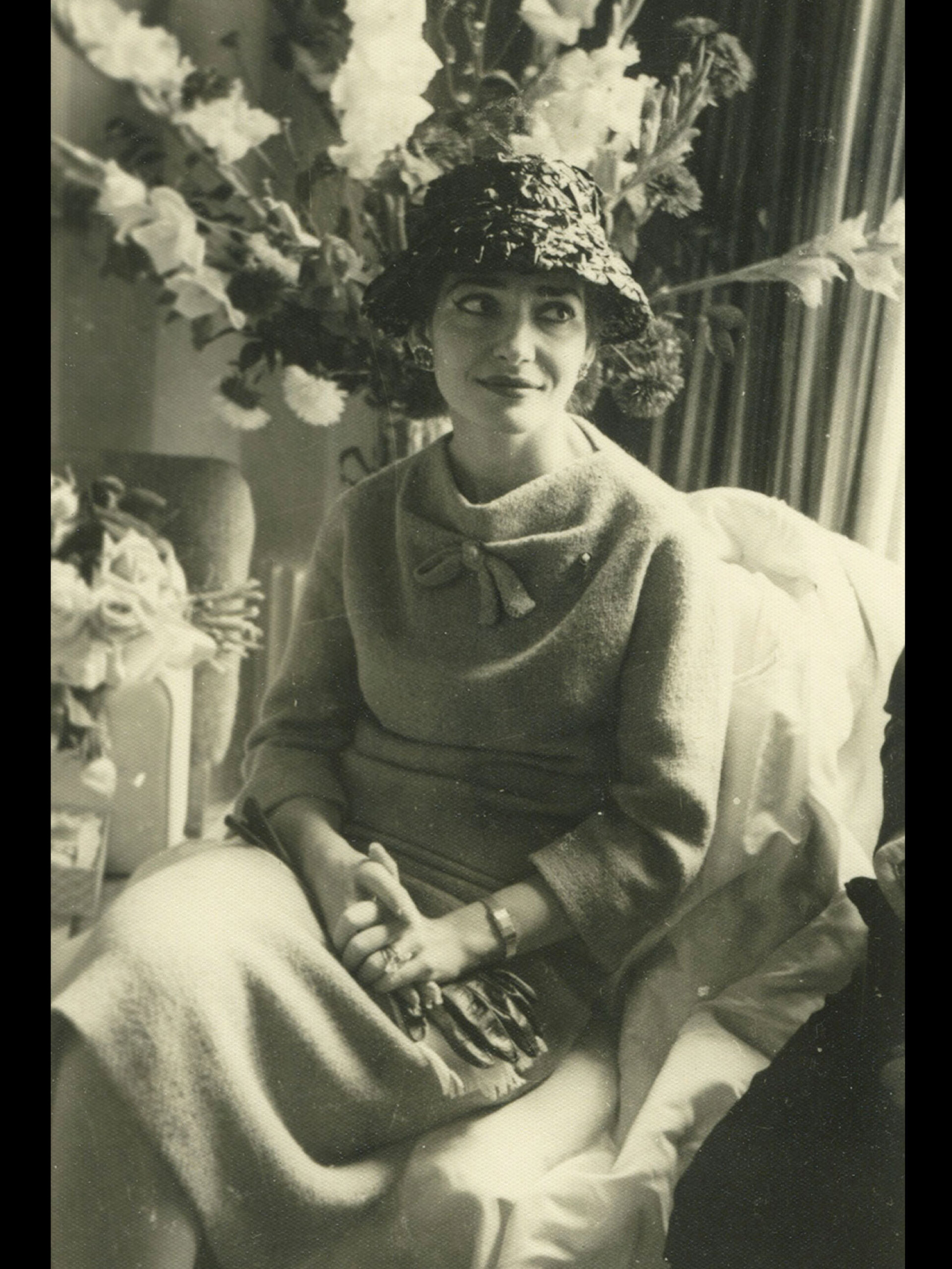 Η Μαρία Κάλλας σε εστιατόριο της Βερόνας, Ιταλία