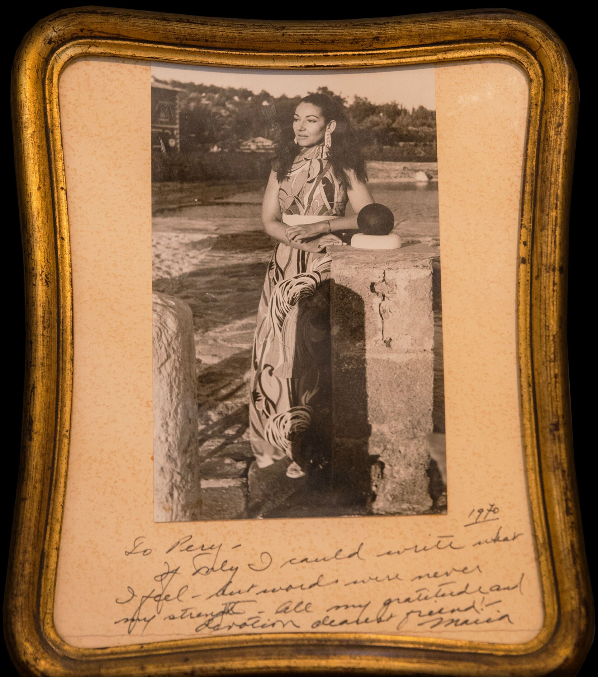 Μαρία Κάλλας,1970, Συλλογή Δημήτρη Μεθενίτη