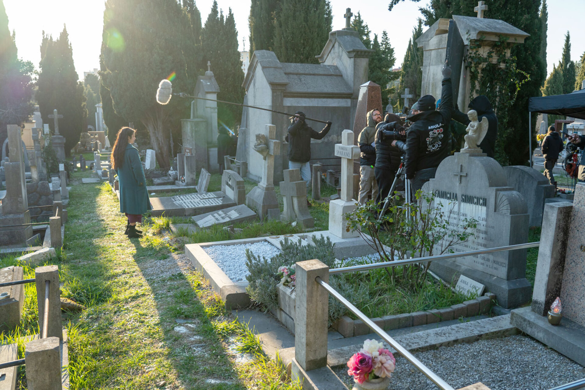 Η Μεγάλη Χίμαιρα του Μ. Καραγάτση | Στα γυρίσματα Τεργέστη, Ιταλία