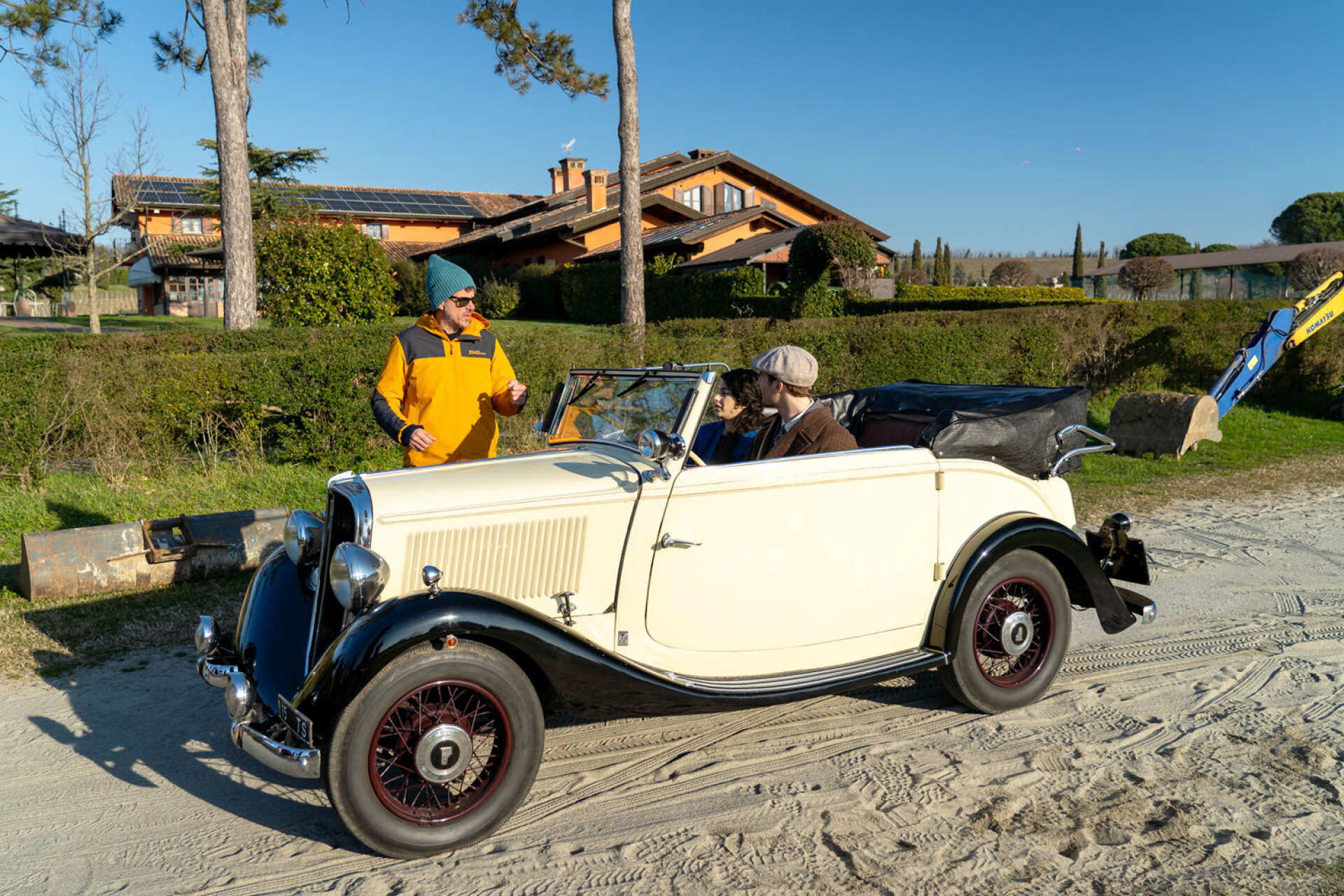 Η Μεγάλη Χίμαιρα του Μ. Καραγάτση | Στα γυρίσματα Τεργέστη, Ιταλία