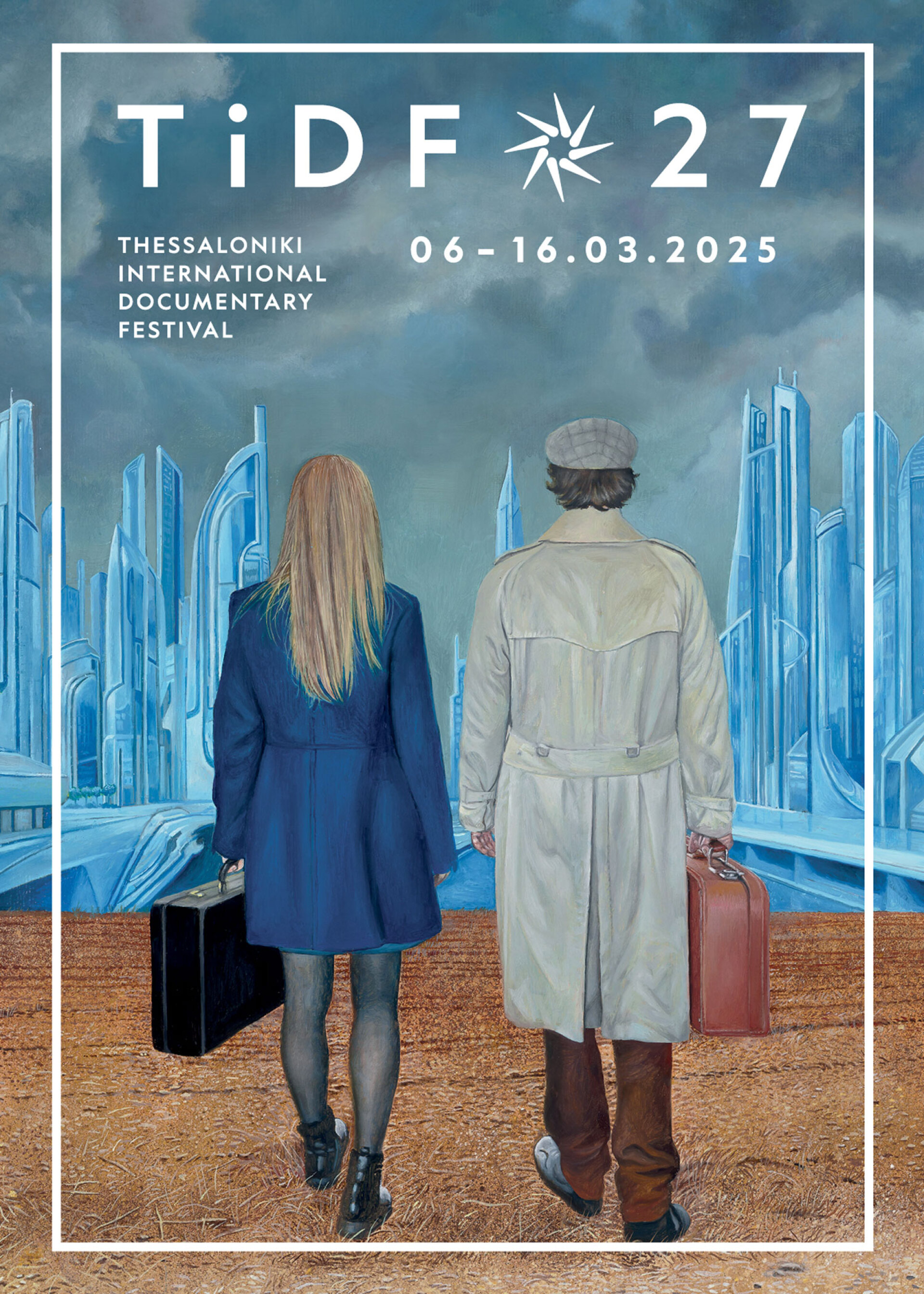 Τα πόστερ του 27ου Διεθνούς Φεστιβάλ Ντοκιμαντέρ Θεσσαλονίκης, υπογράφει ο ζωγράφος Δημήτρης Αναστασίου