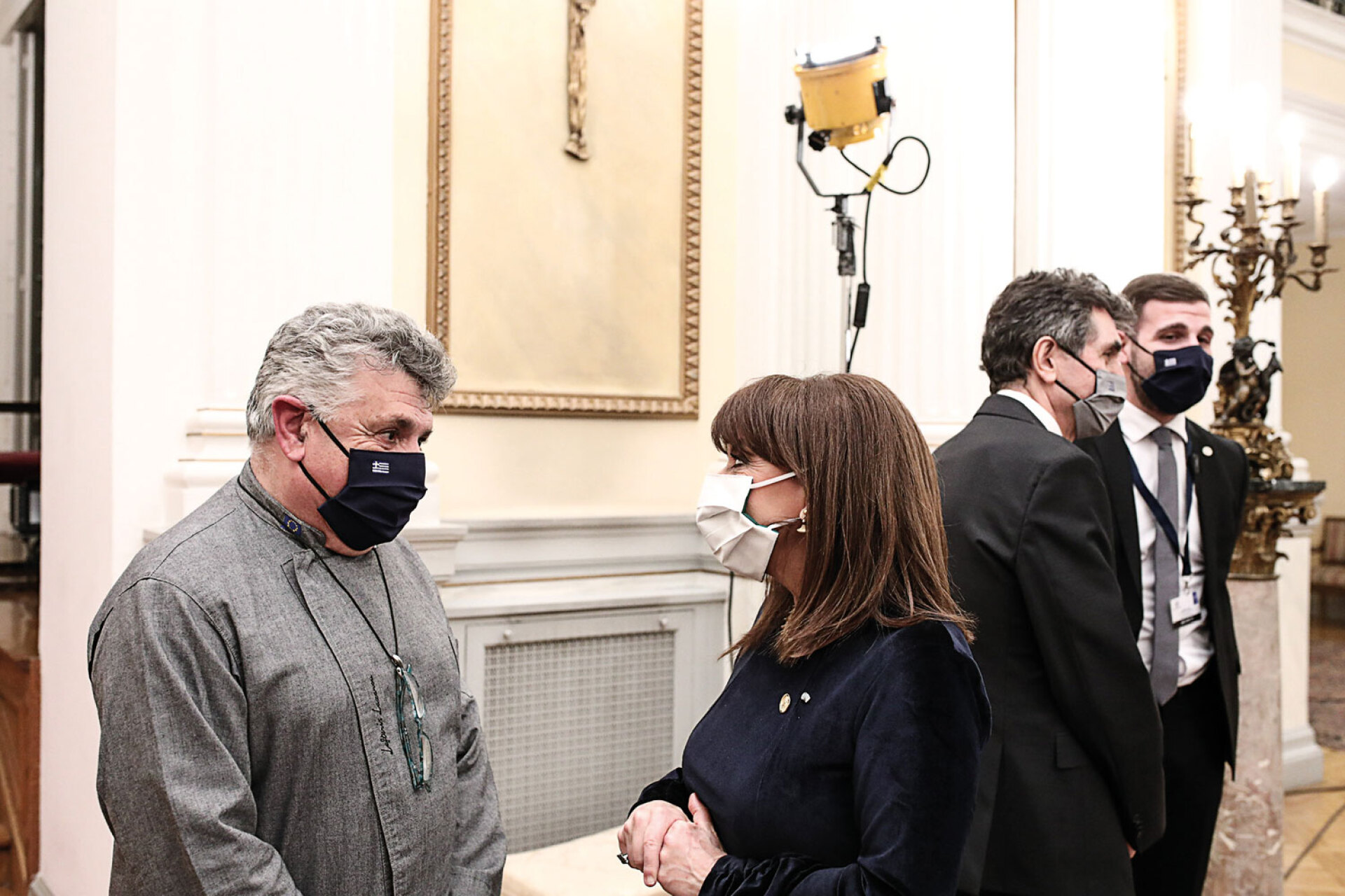 Λευτέρης Λαζάρου | Δείπνο για τον εορτασμό της Επετείου των 200 χρόνων από την Ελληνική επανάσταση, 24.3.2021