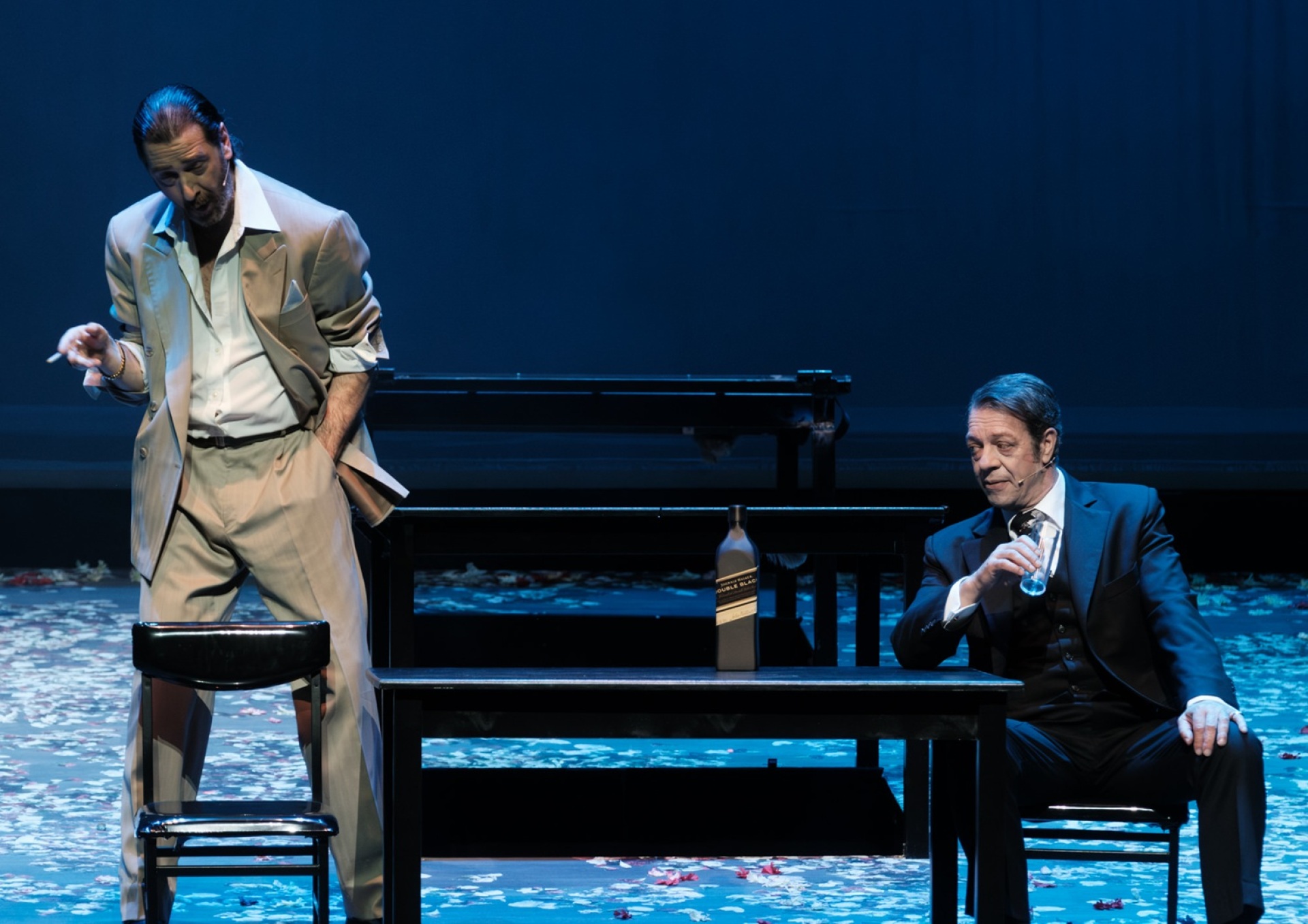 Ο Μιχάλης Αλικάκος και ο Γιάννης Τσορτέκης στο  «Τα πήρες όλα κι έφυγες»