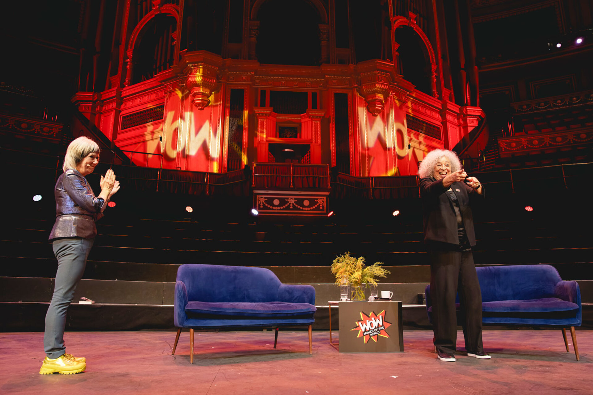 Τζουντ Κέλι και Άντζελα Ντέιβις, WoW-Women of the World 2025, Λονδίνο