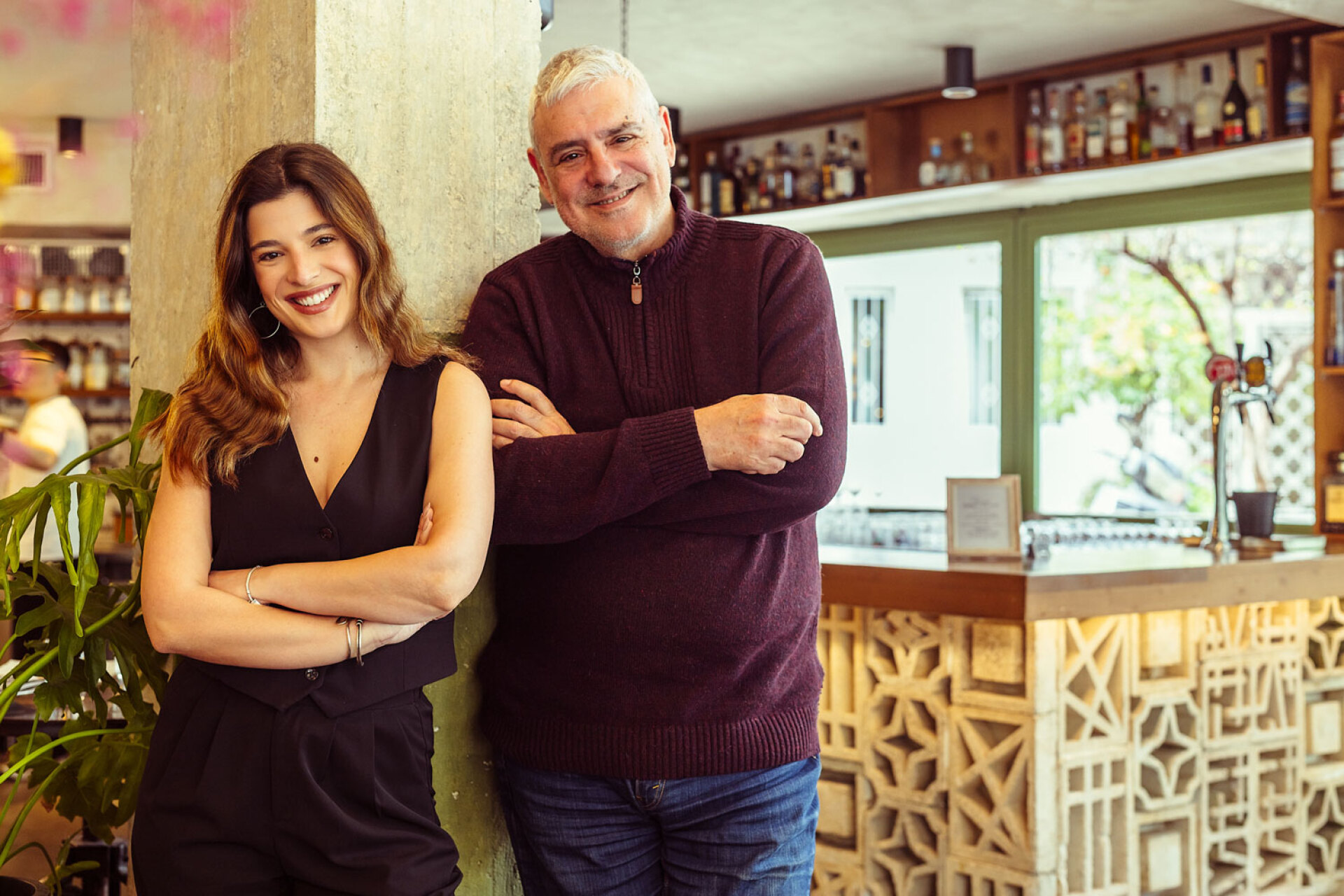 Ξενοφών Μπρουντζάκης και Αλεξάνδρα Μπρουντζάκη