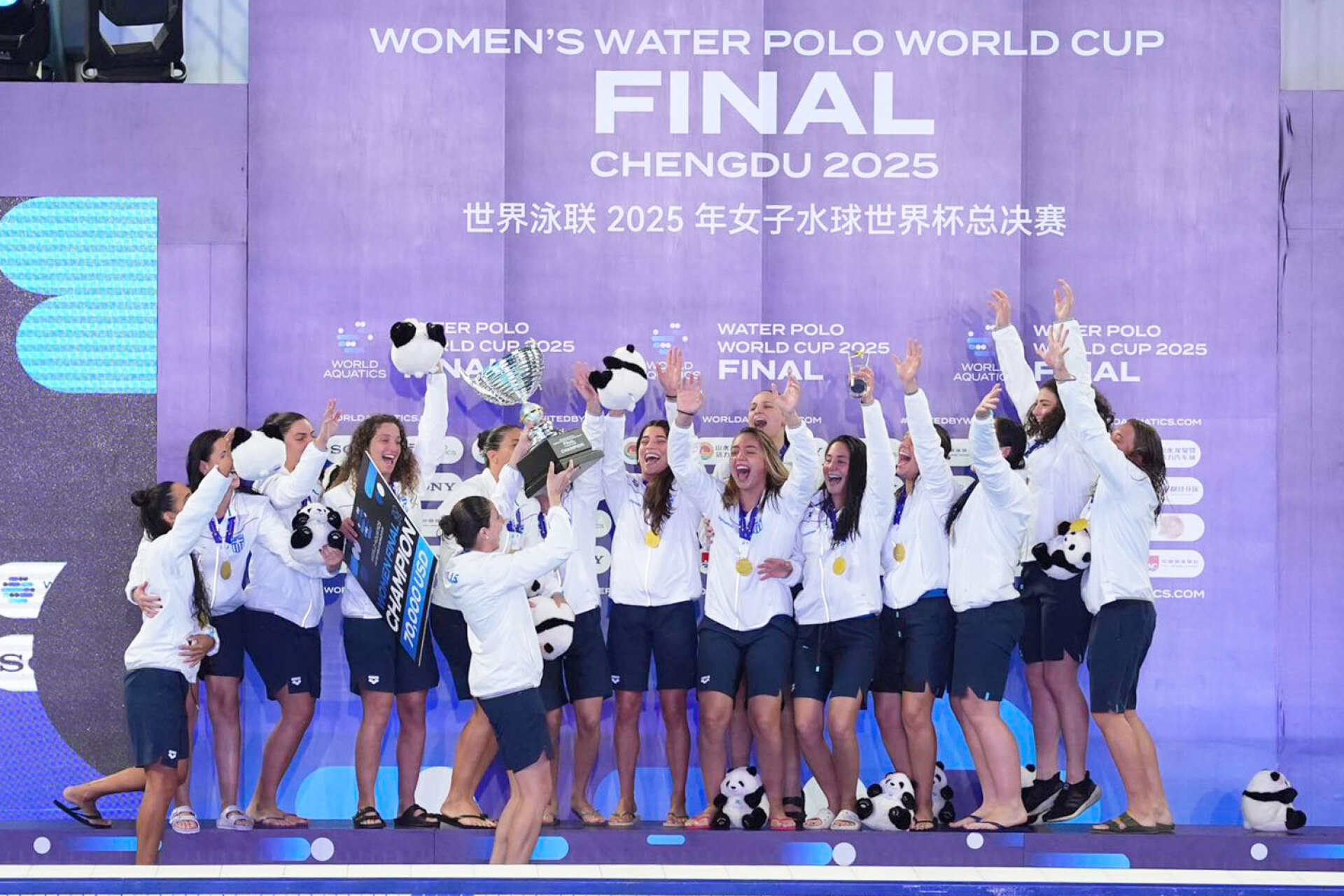 Εθνική Ομάδα Πόλο Γυναικών, World Cup 2025