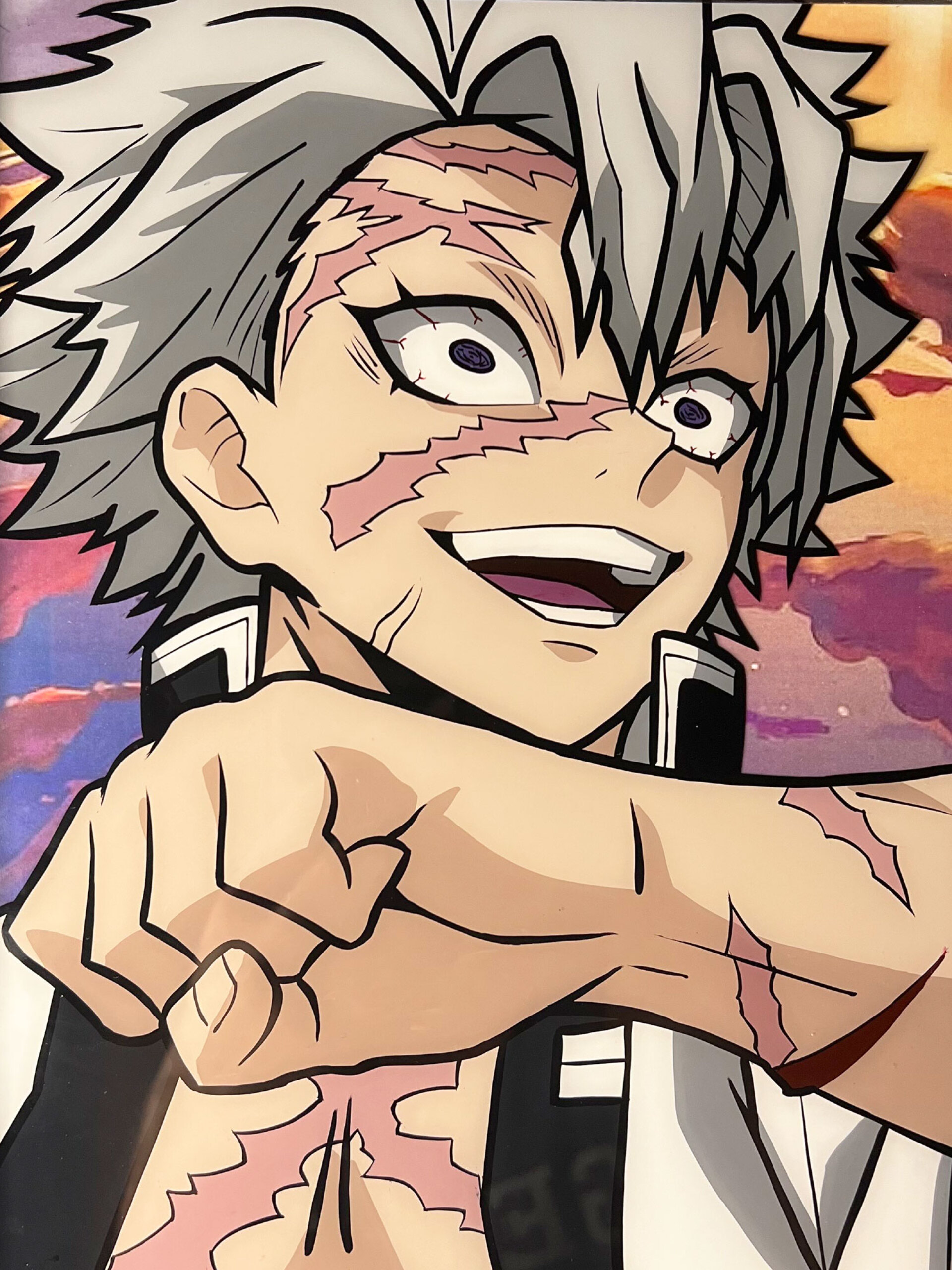 Anime Glass Painting