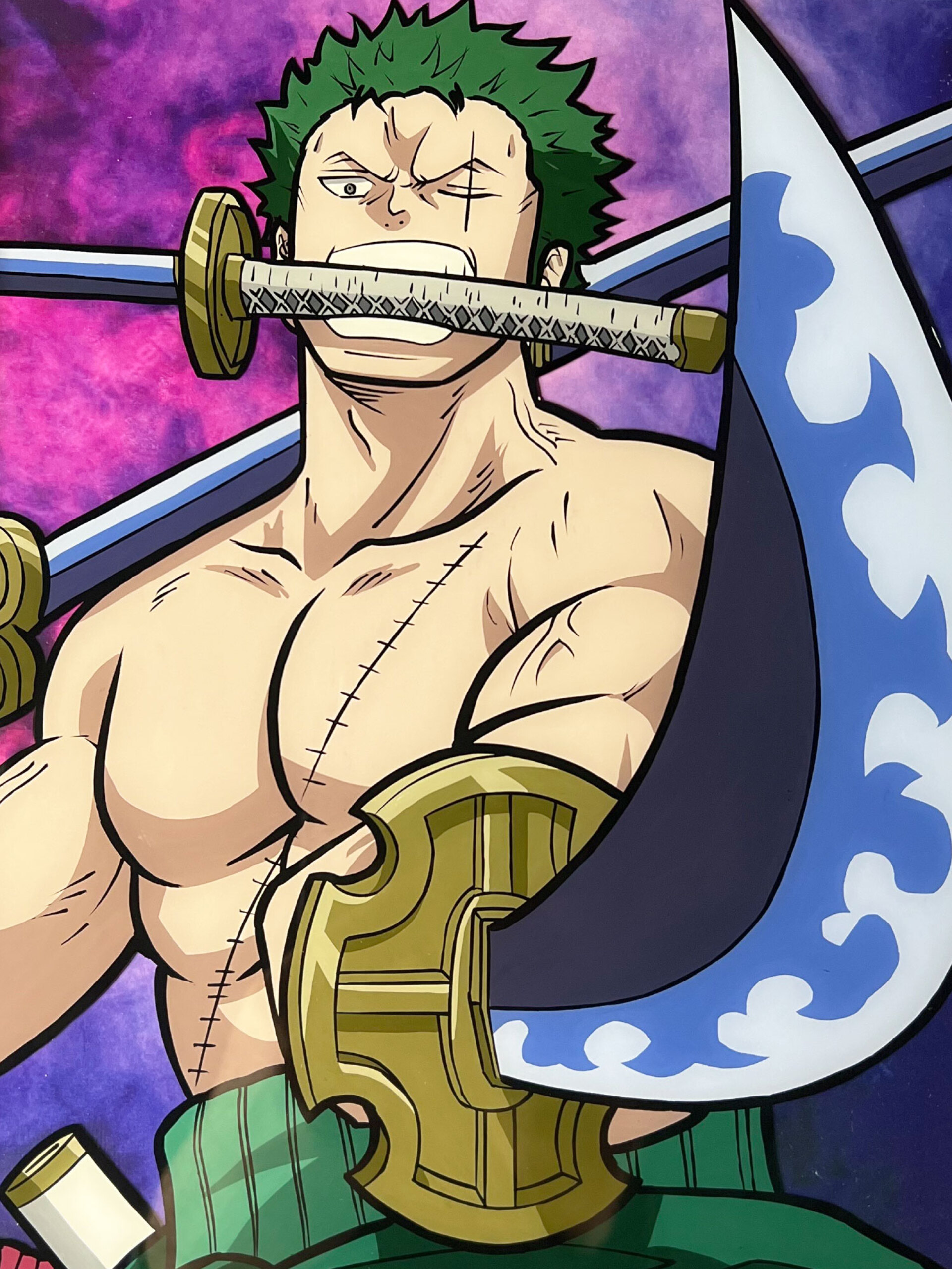 Anime Glass Painting