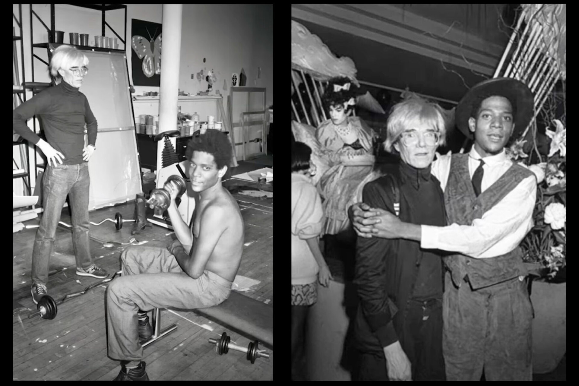 Ζαν Μισέλ Μπασκιά και Άντι Γουόρχολ