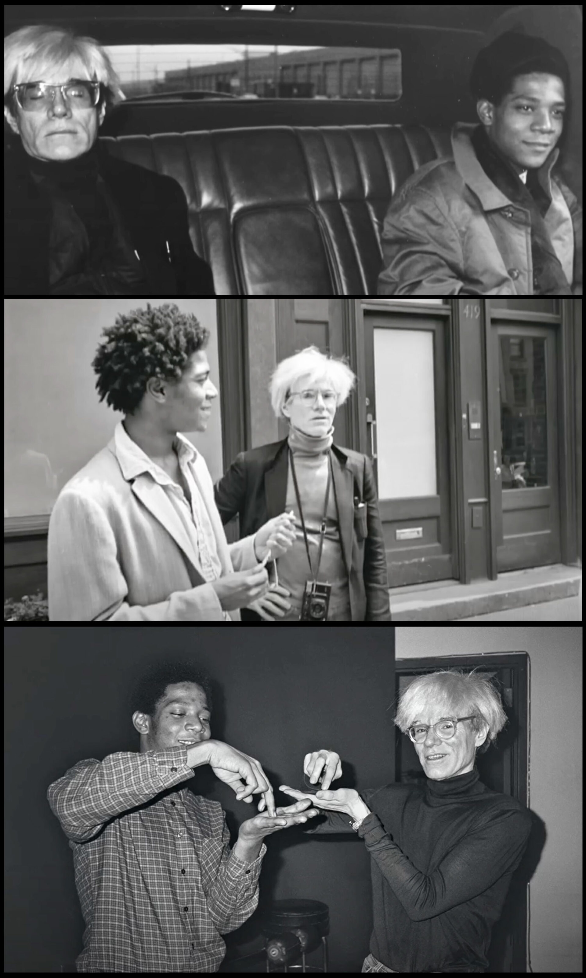 Ζαν Μισέλ Μπασκιά και Άντι Γουόρχολ