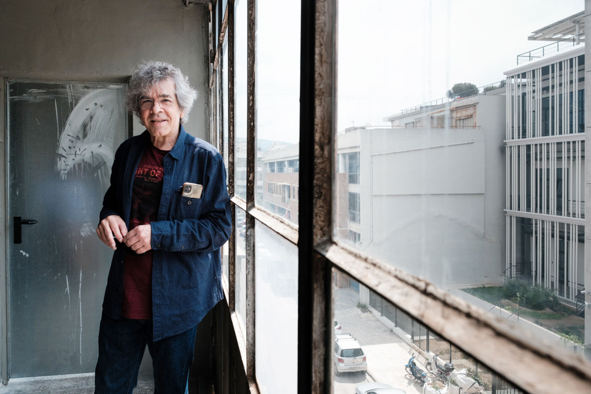 Νίκος Κυπουργός: Πρόβα παράστασης «Σιωπή, ο Βασιλιάς ακούει»