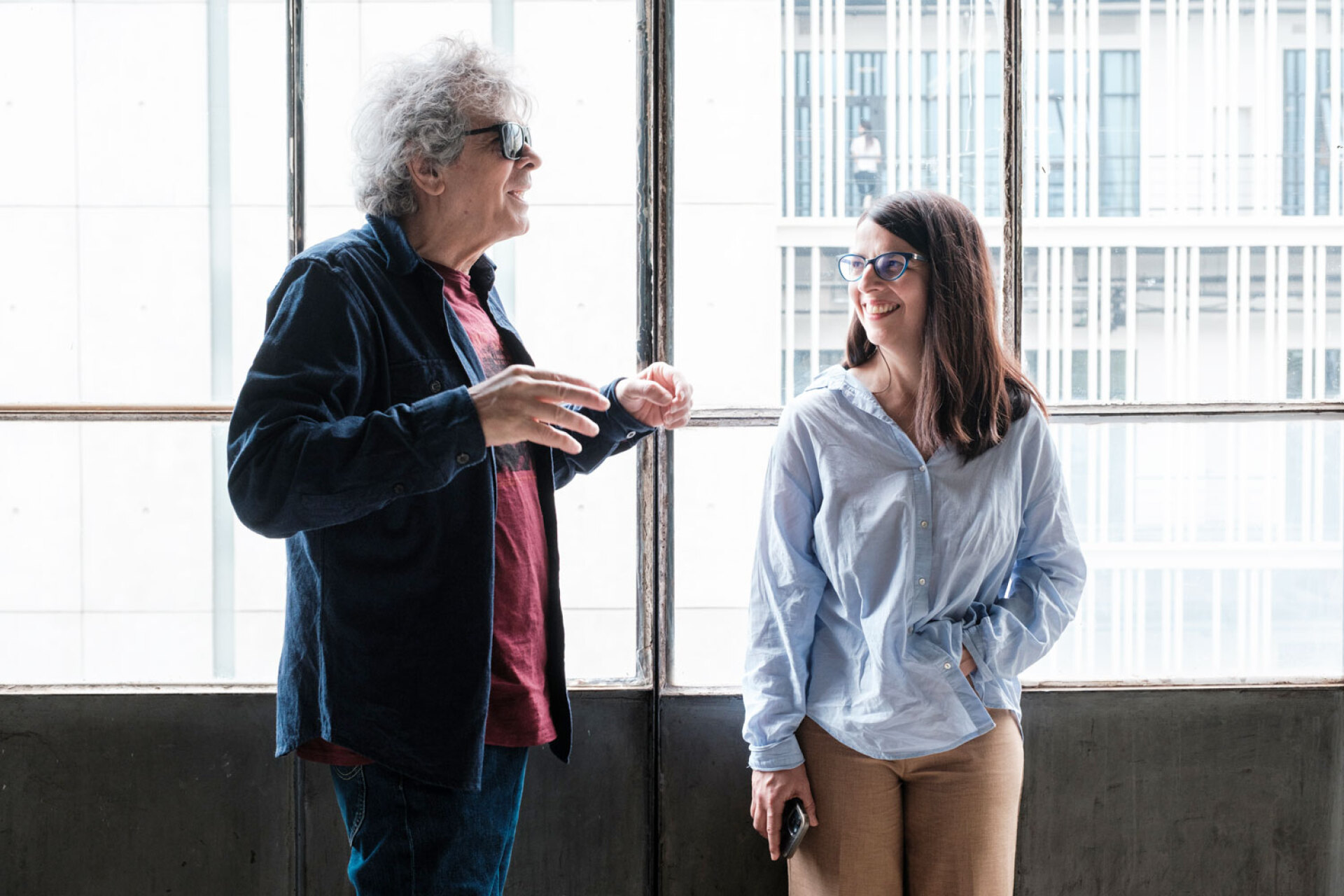 Νίκος Κυπουργός: Πρόβα παράστασης «Σιωπή, ο Βασιλιάς ακούει»