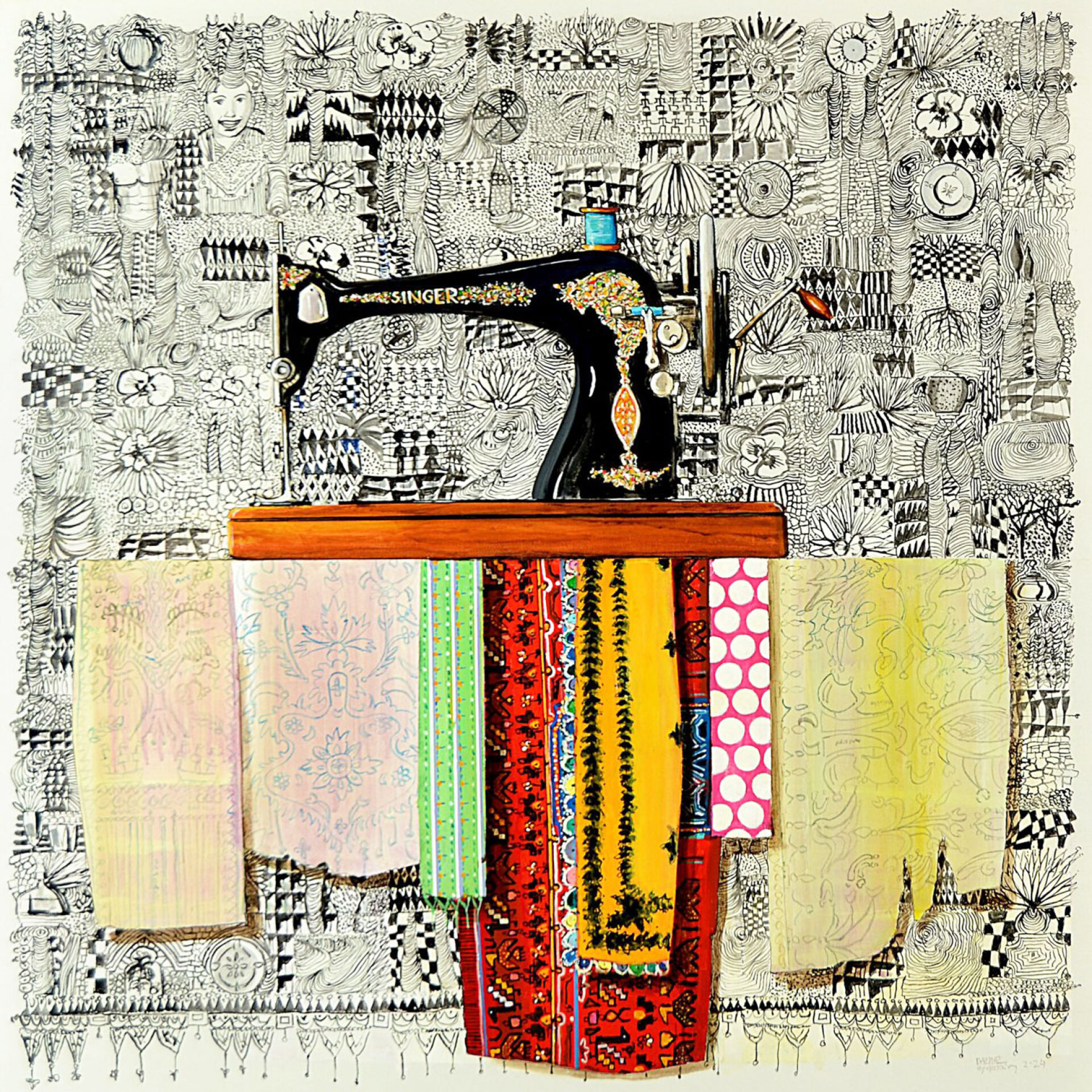 Αστικά Εργαλεία No16 2024, 100*100cm