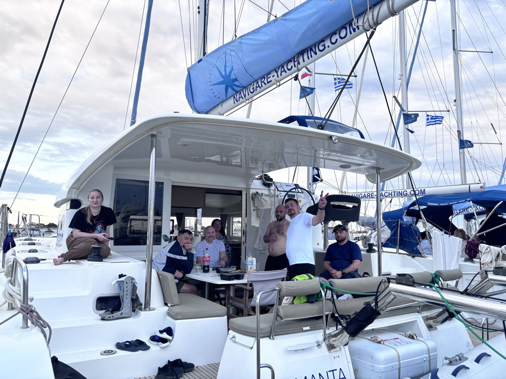 Τιτάνες κάτω από τα πανιά