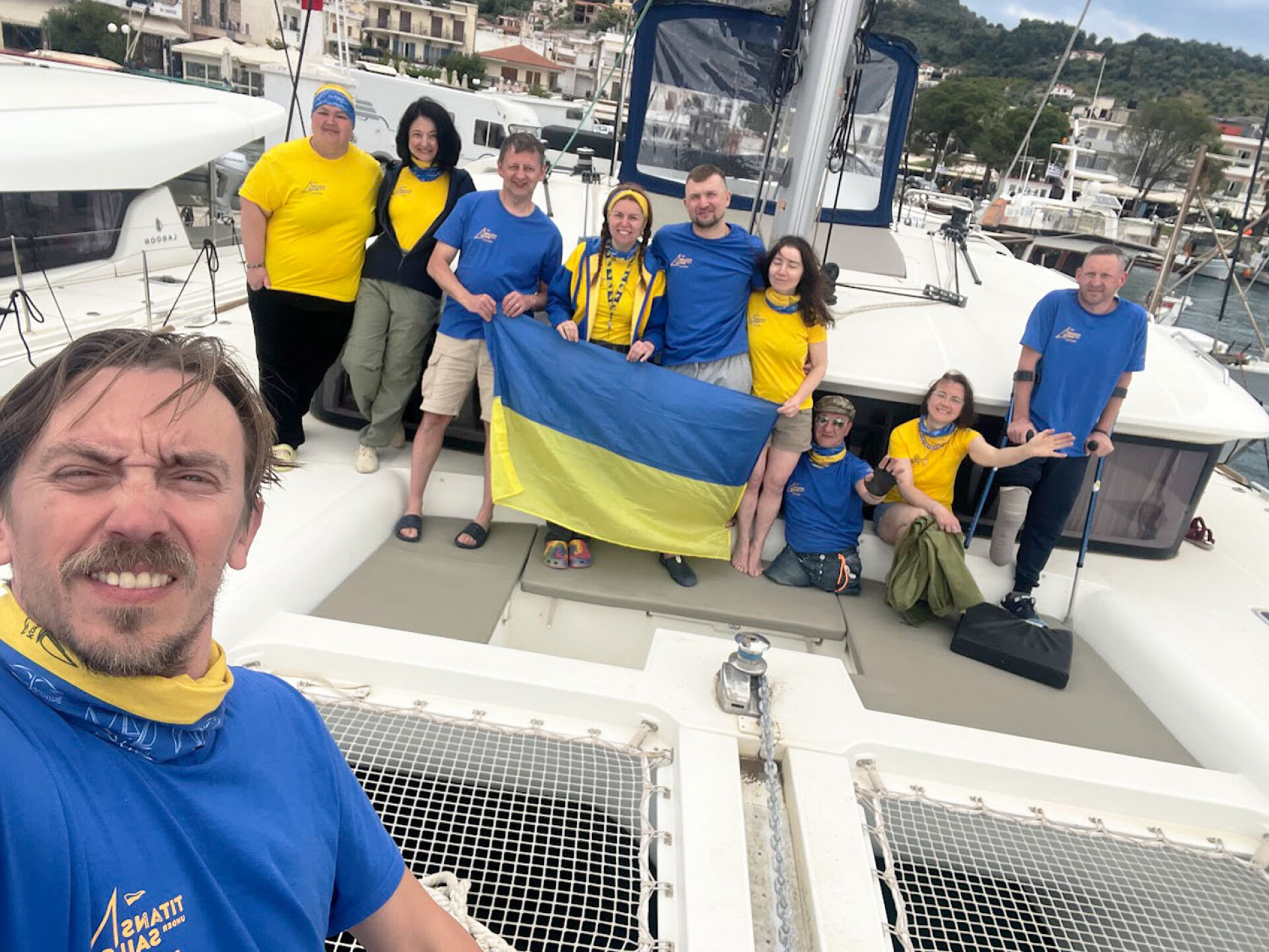 Τιτάνες κάτω από τα πανιά - Ουκρανοί στρατιώτες στην Ελλάδα